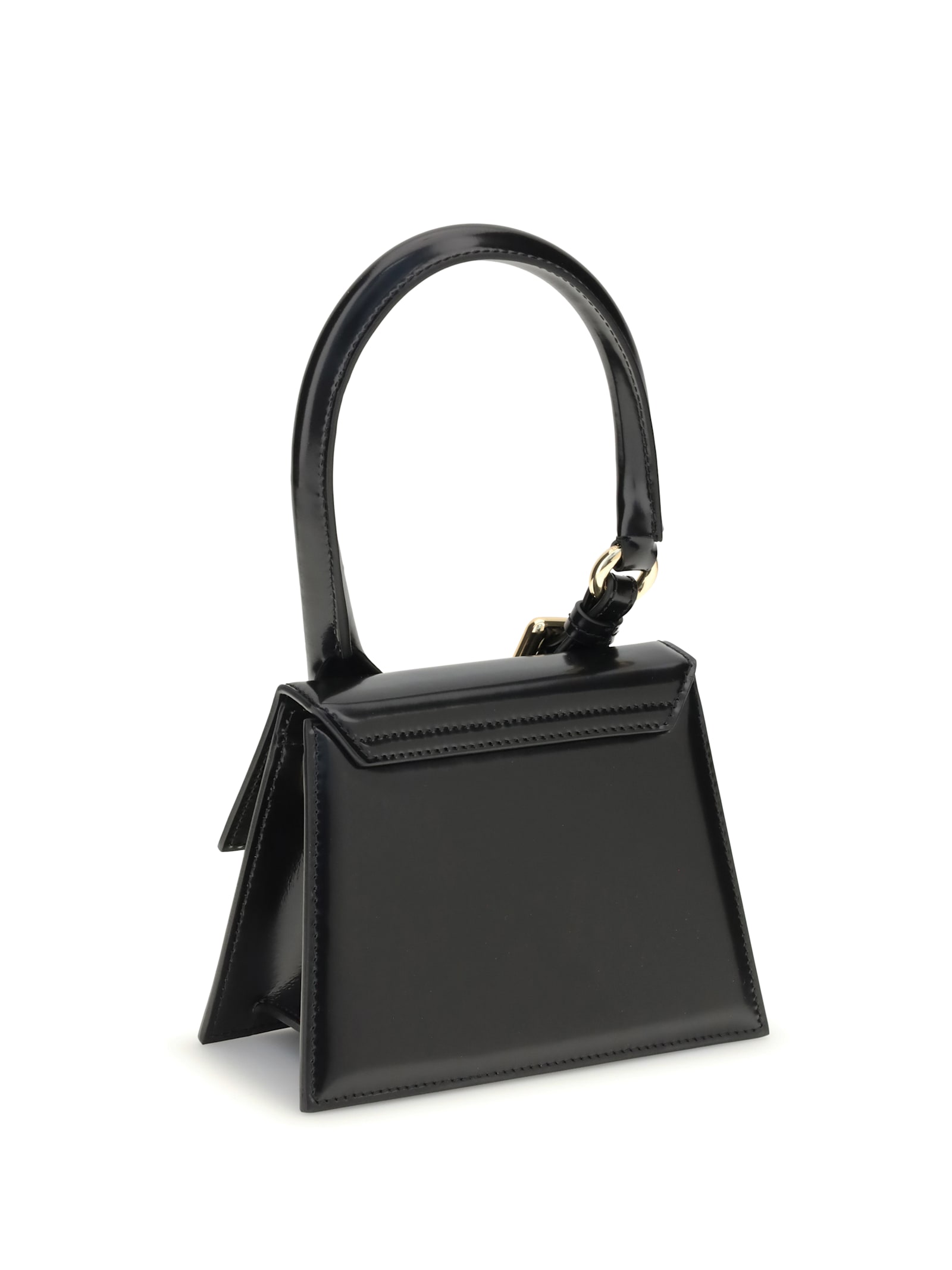 Jacquemus Chiquito Handbag With Buckle In Black