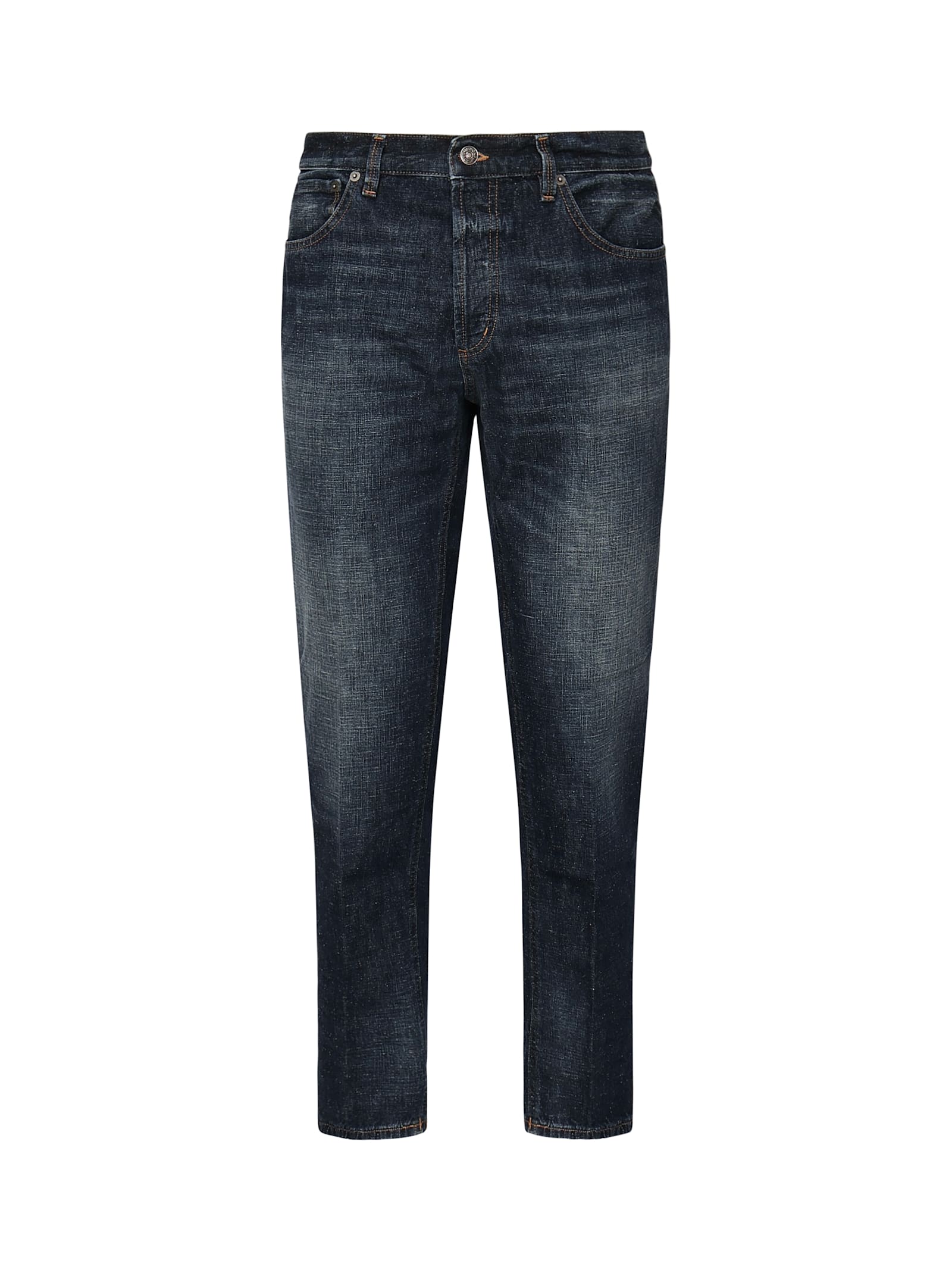 Dondup Carrot Fit Jeans Faded Effect