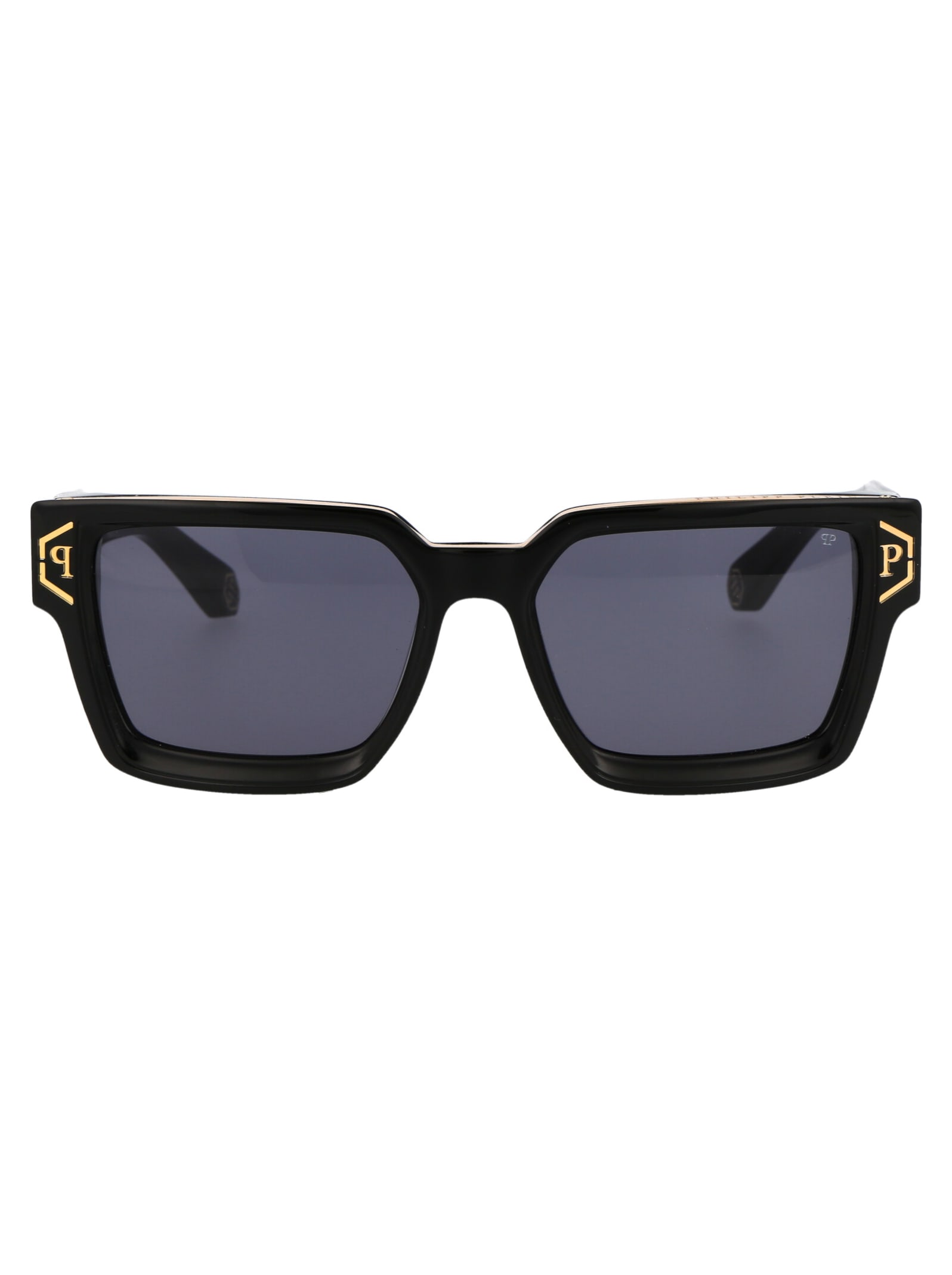 Philipp Plein Spp005m Sunglasses In Black