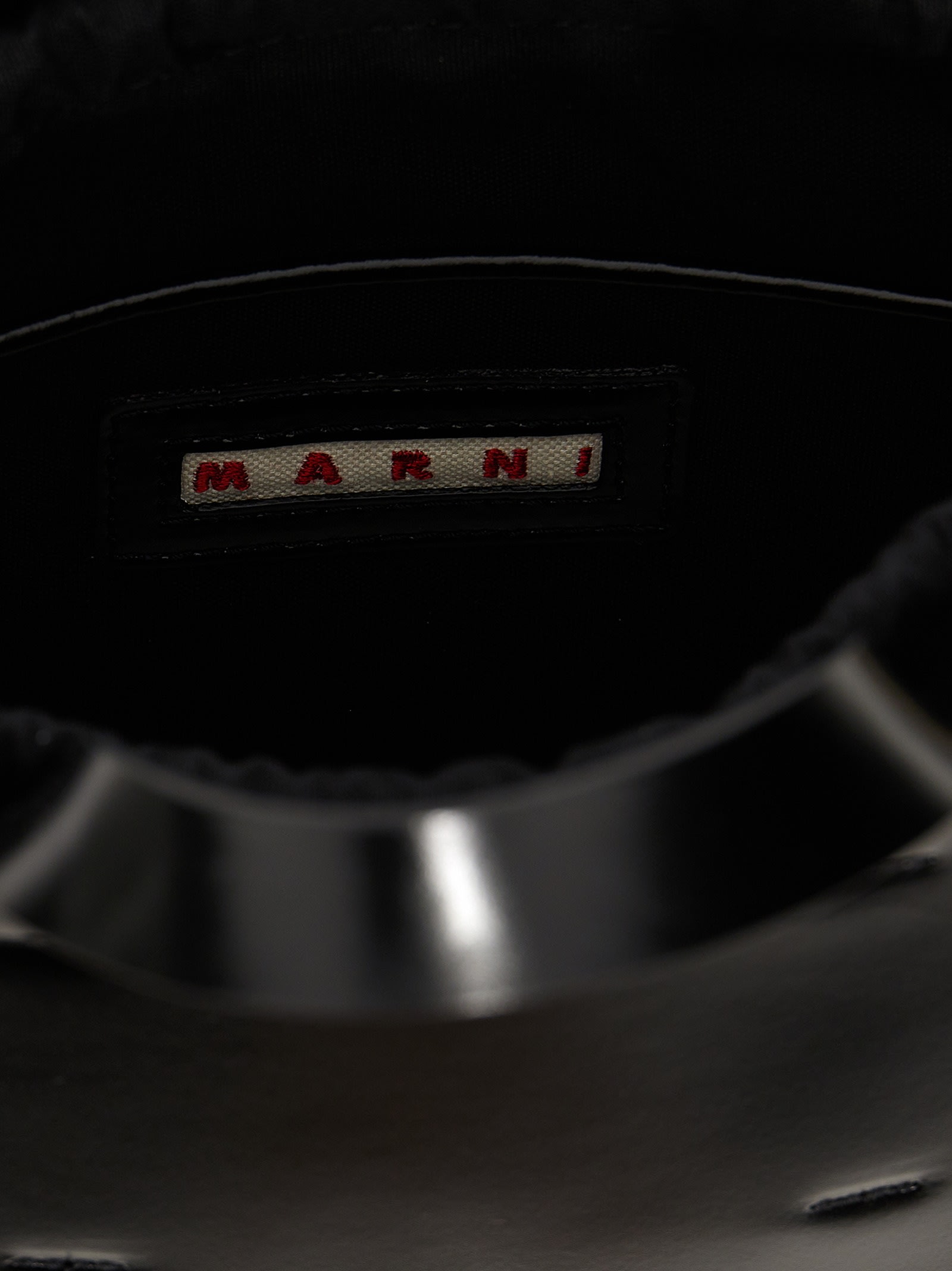 Shop Marni Museo Mini Handbag In Black