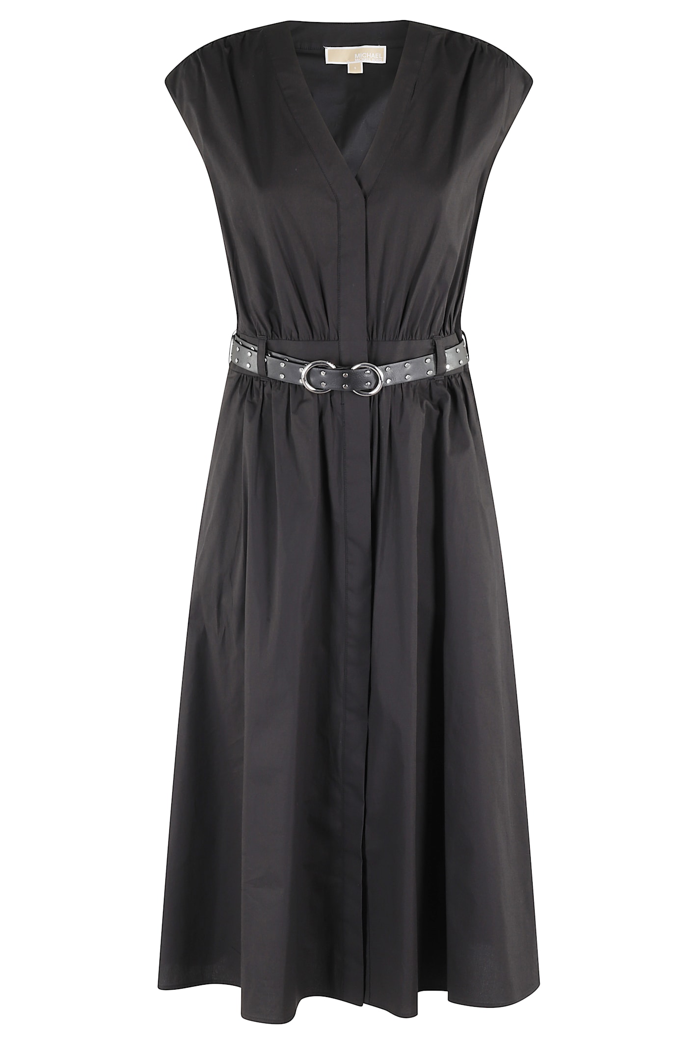 Cotton Popeline Midi Dress Dress