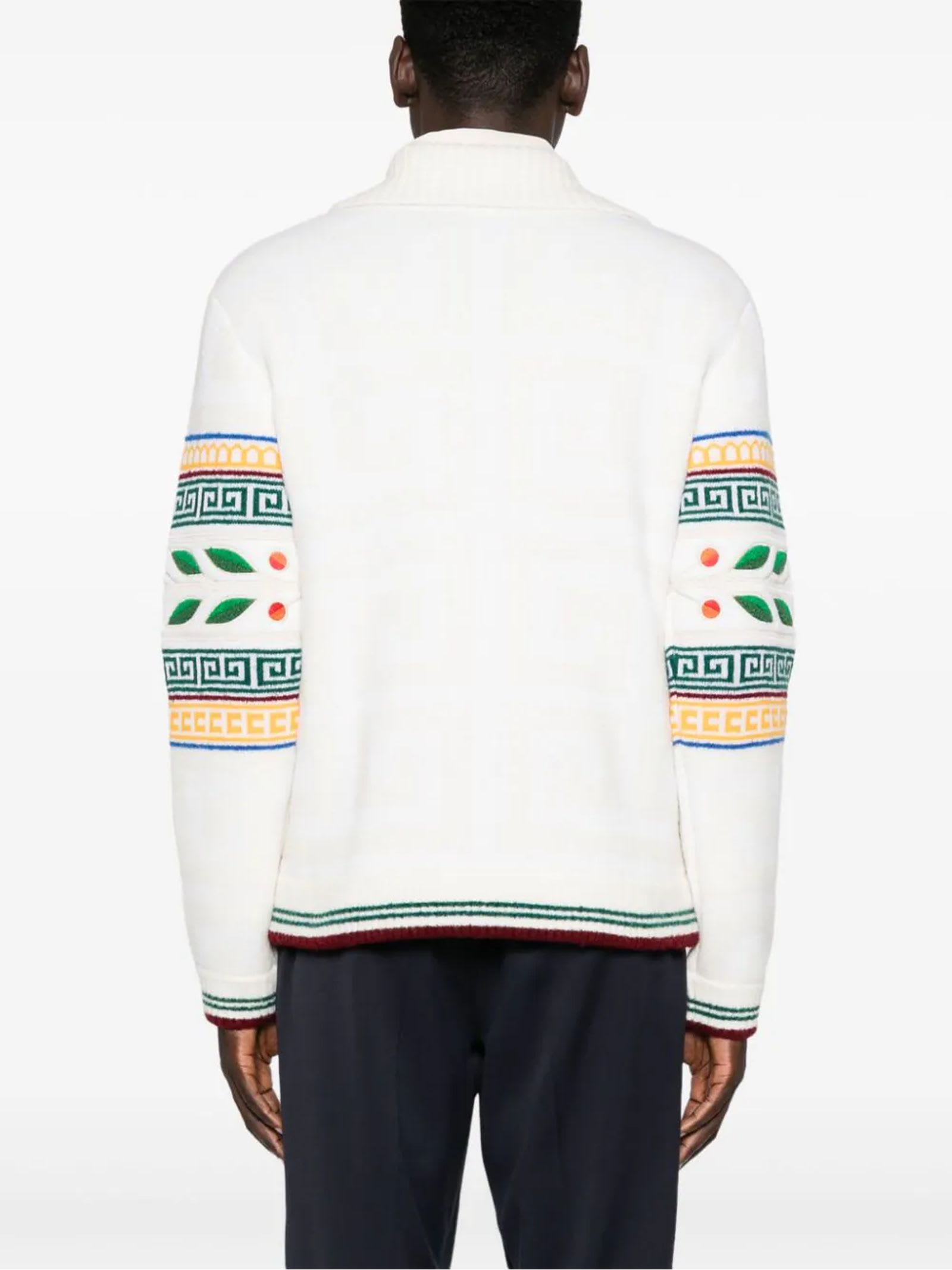 Shop Casablanca Sweaters White