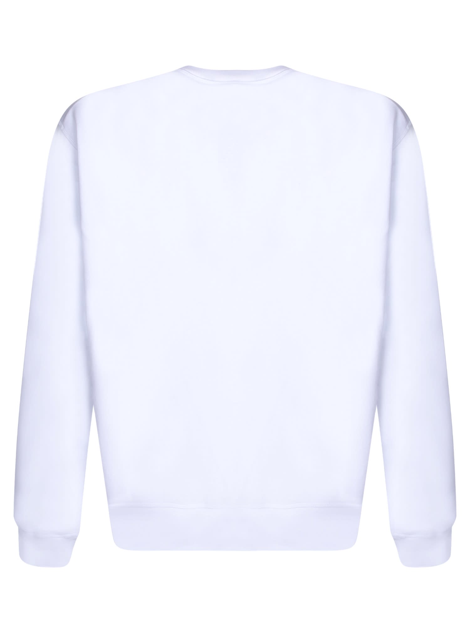 Shop Dsquared2 Cool Fit White Sweatshirt