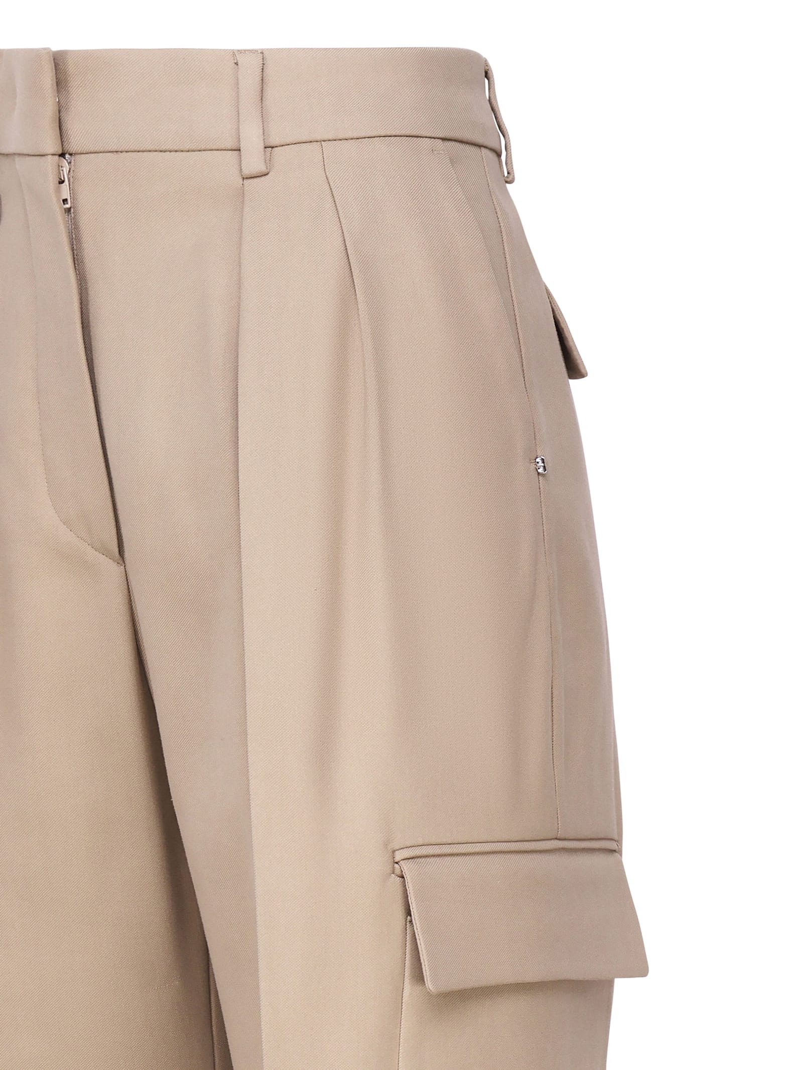 Shop Sportmax Verbas Pants In Cammello