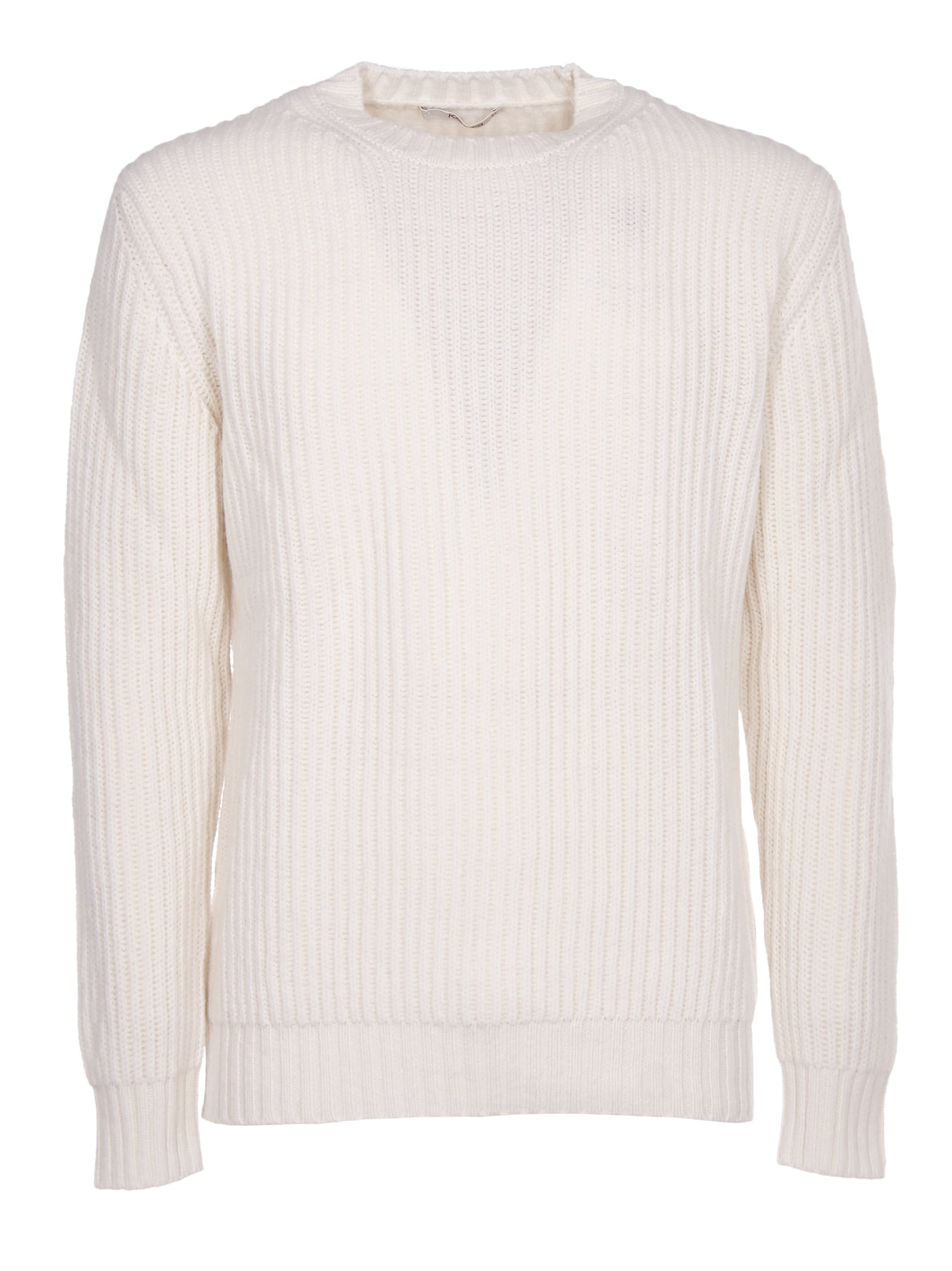 Kangra White Merinos Wool Sweater