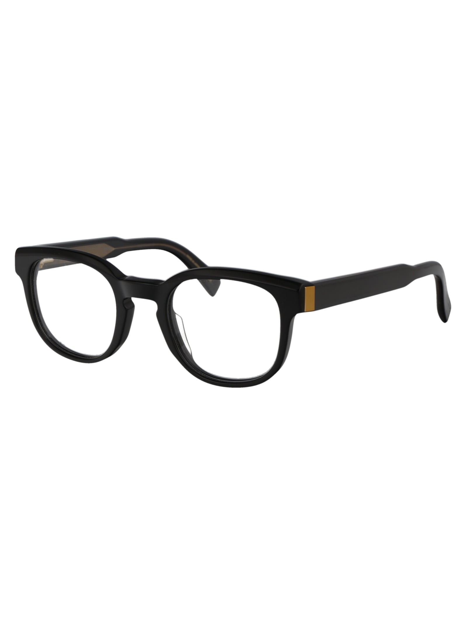 Shop Dunhill Du0003o Glasses In 001 Black Black Transparent