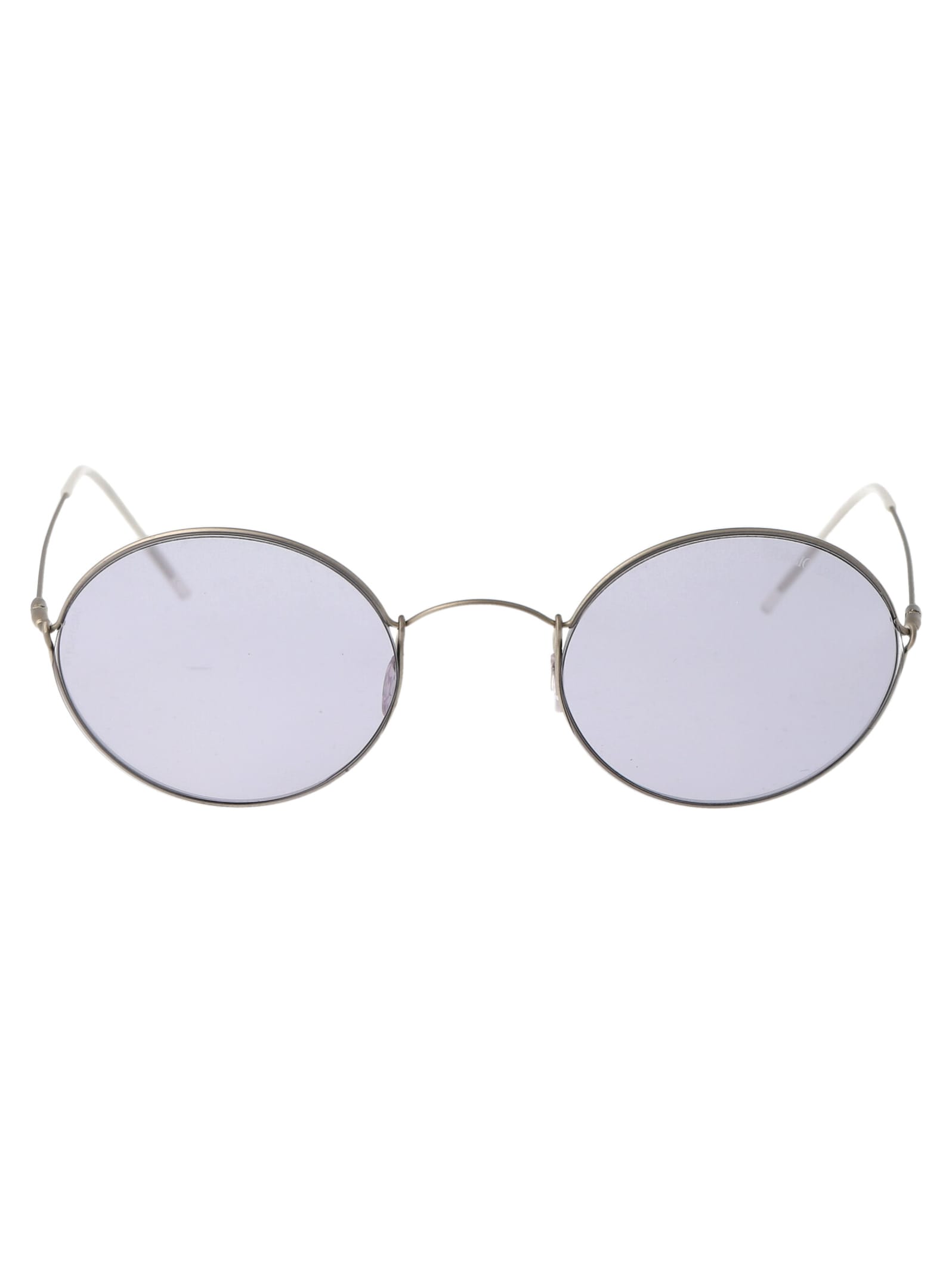 Shop Giorgio Armani 0ar6115t Sunglasses In 30451a Silver