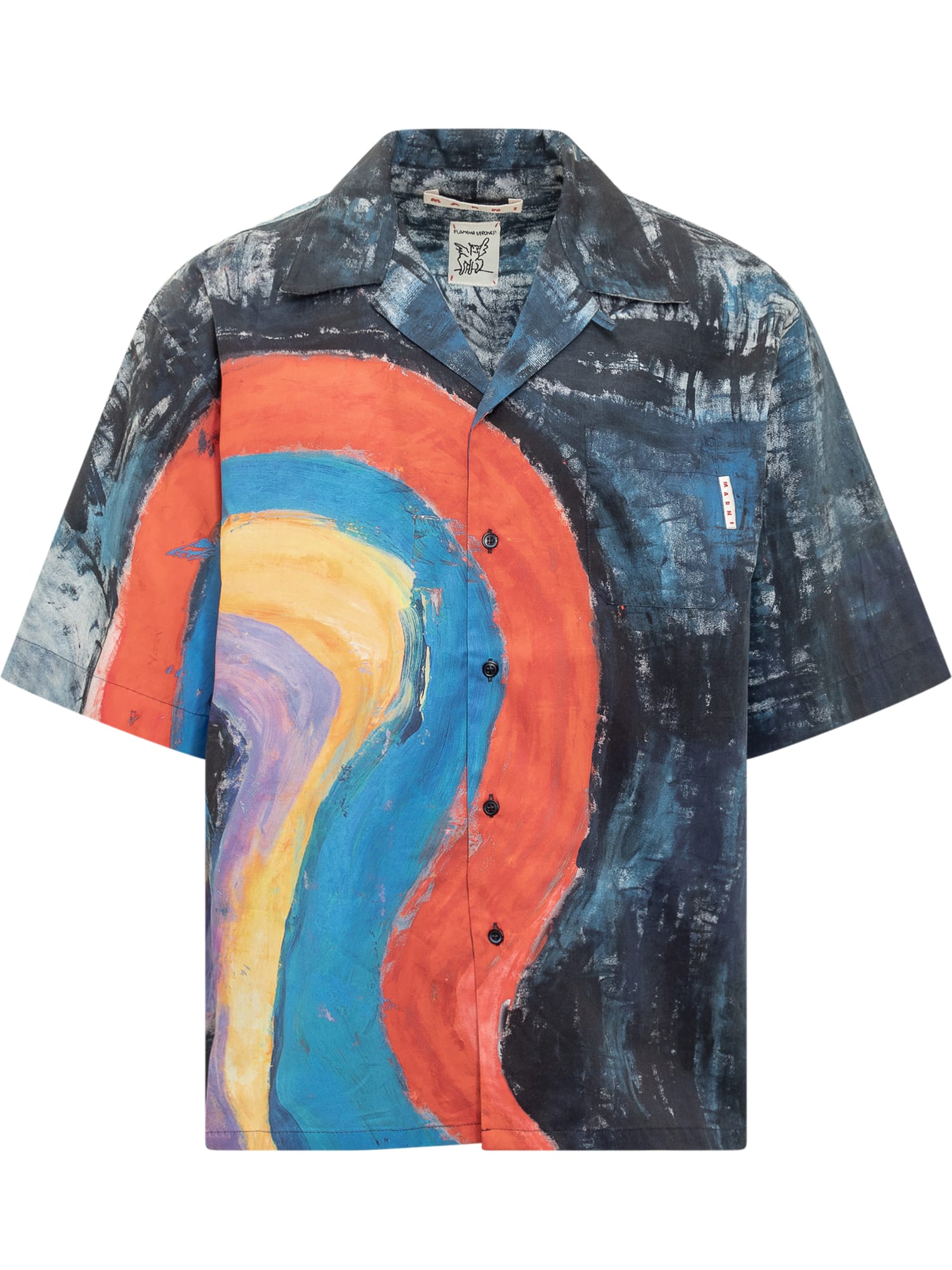 Marni floral-print Bowling Shirt - Farfetch