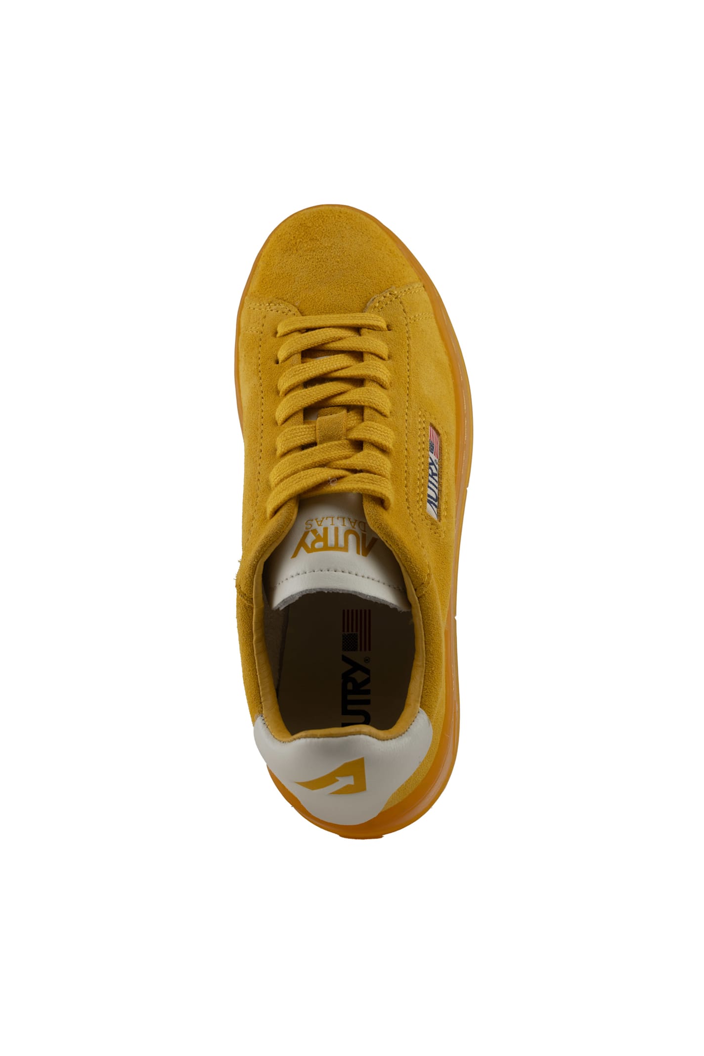 Autry Dallas Low Sneakers In Suede In Suede/leat Bumb/marsh