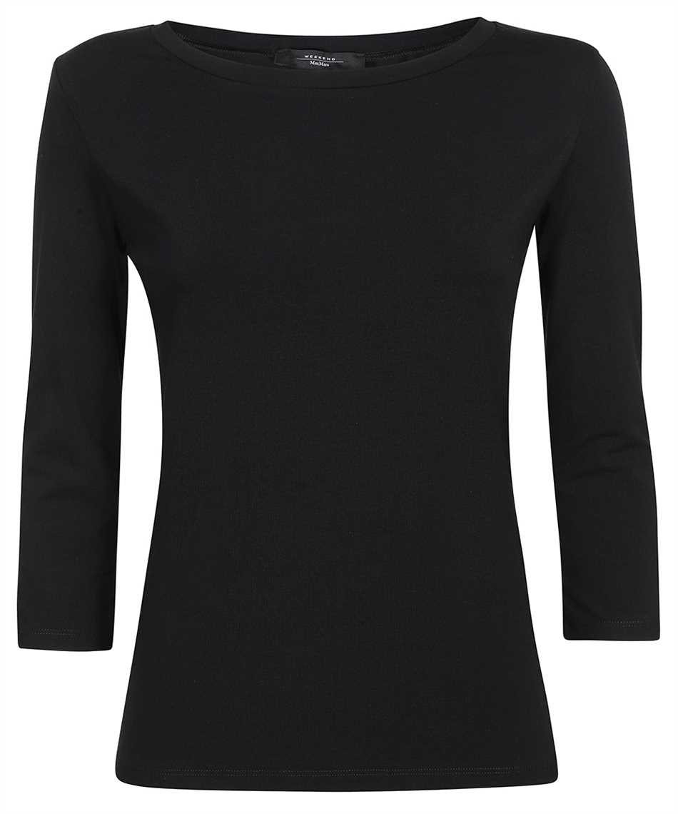 Weekend Max Mara Long Sleeve T-shirt In Black
