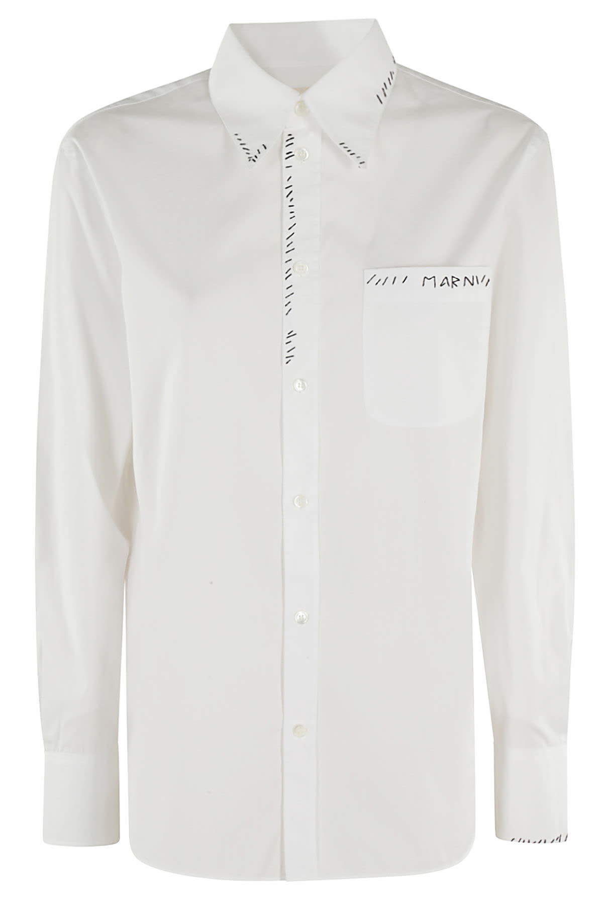 Marni Shirt In Bianco