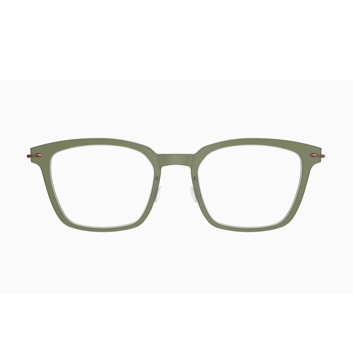 N. o.w. 6645 C11/u12/802 Verde Matte Marrone Glasses