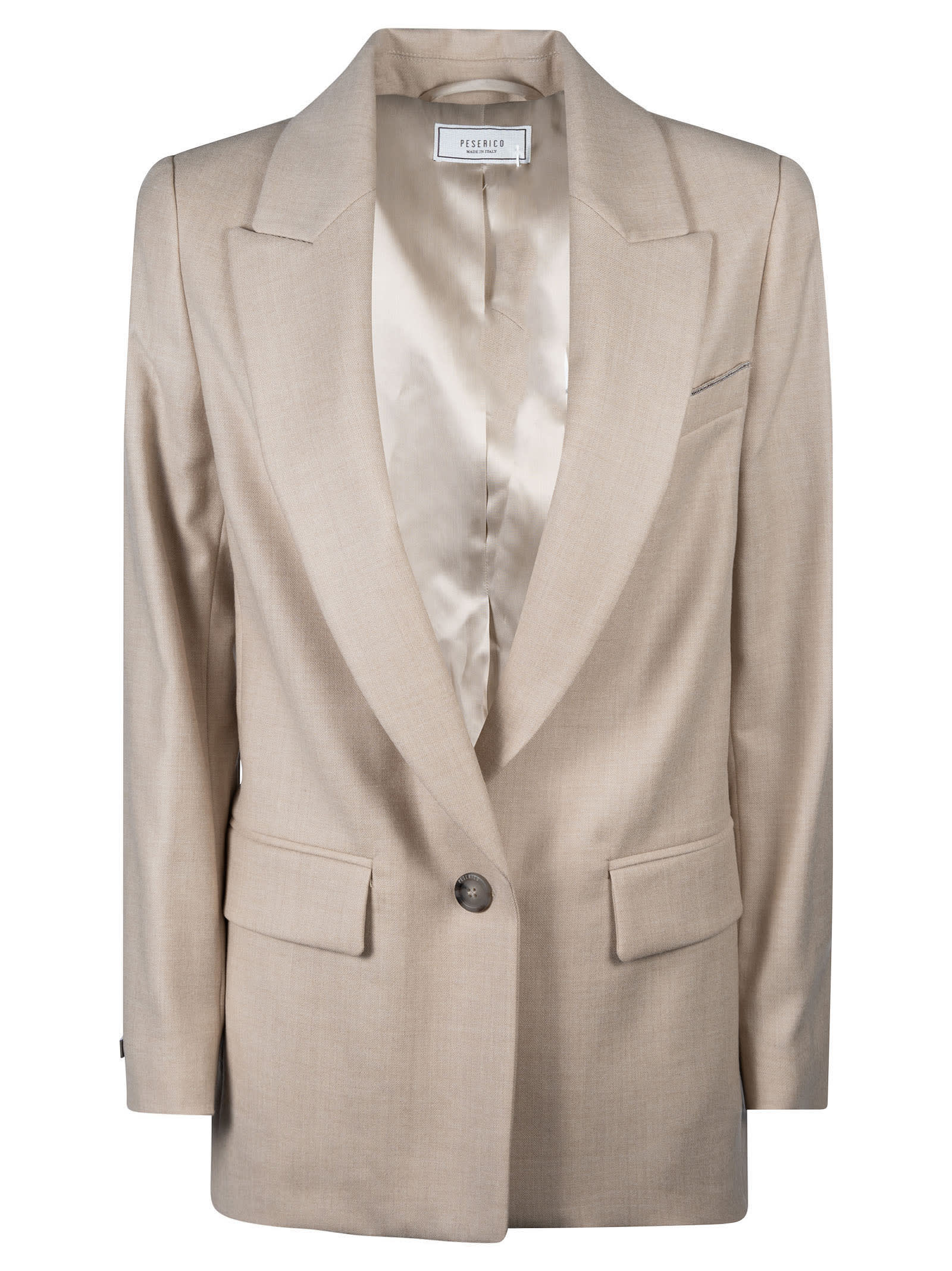 Single-buttoned Blazer