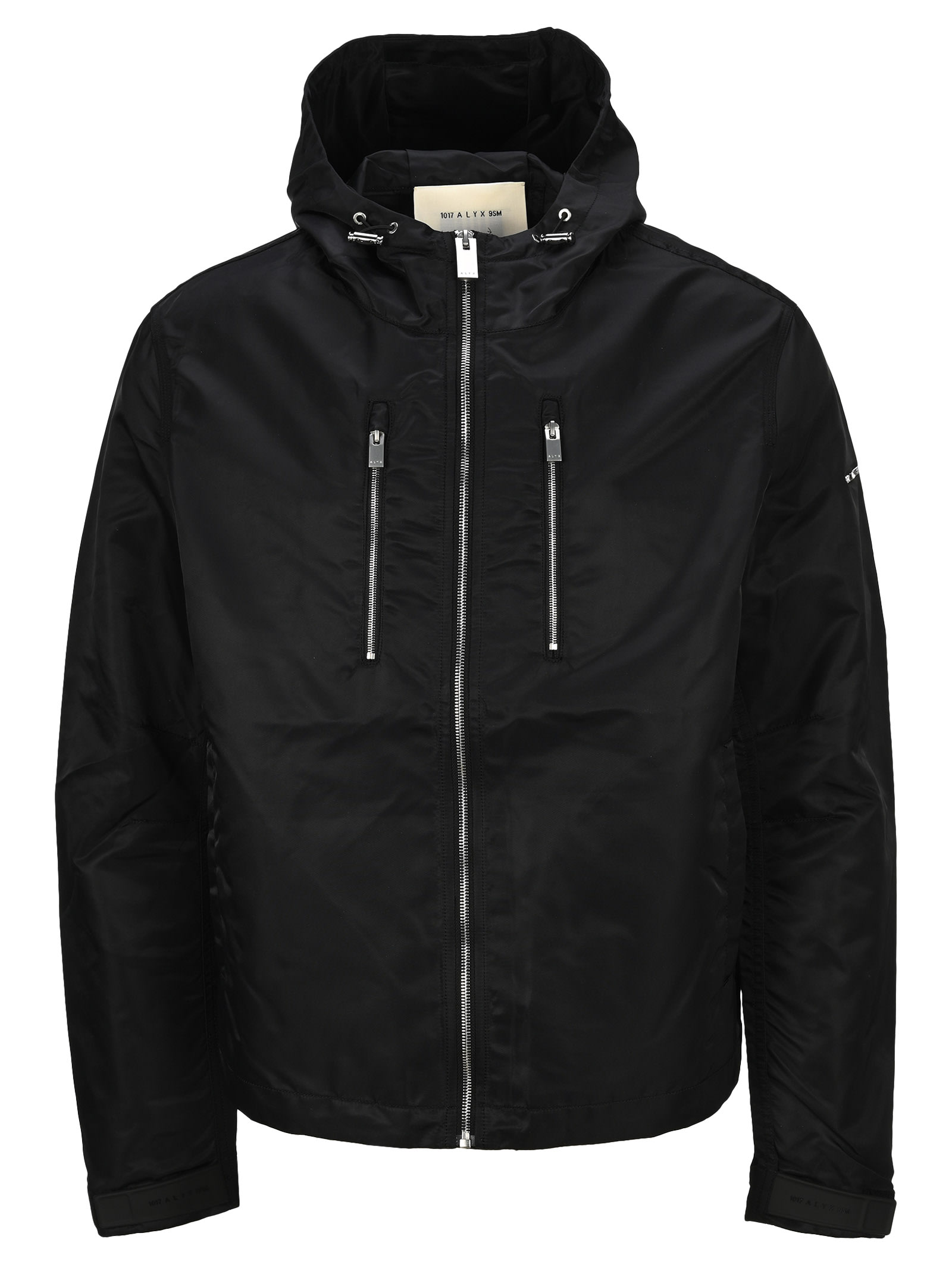 Click to view more detailed imagery on our partner's website Alyx Hooded Shell Bomber Jacket In Black