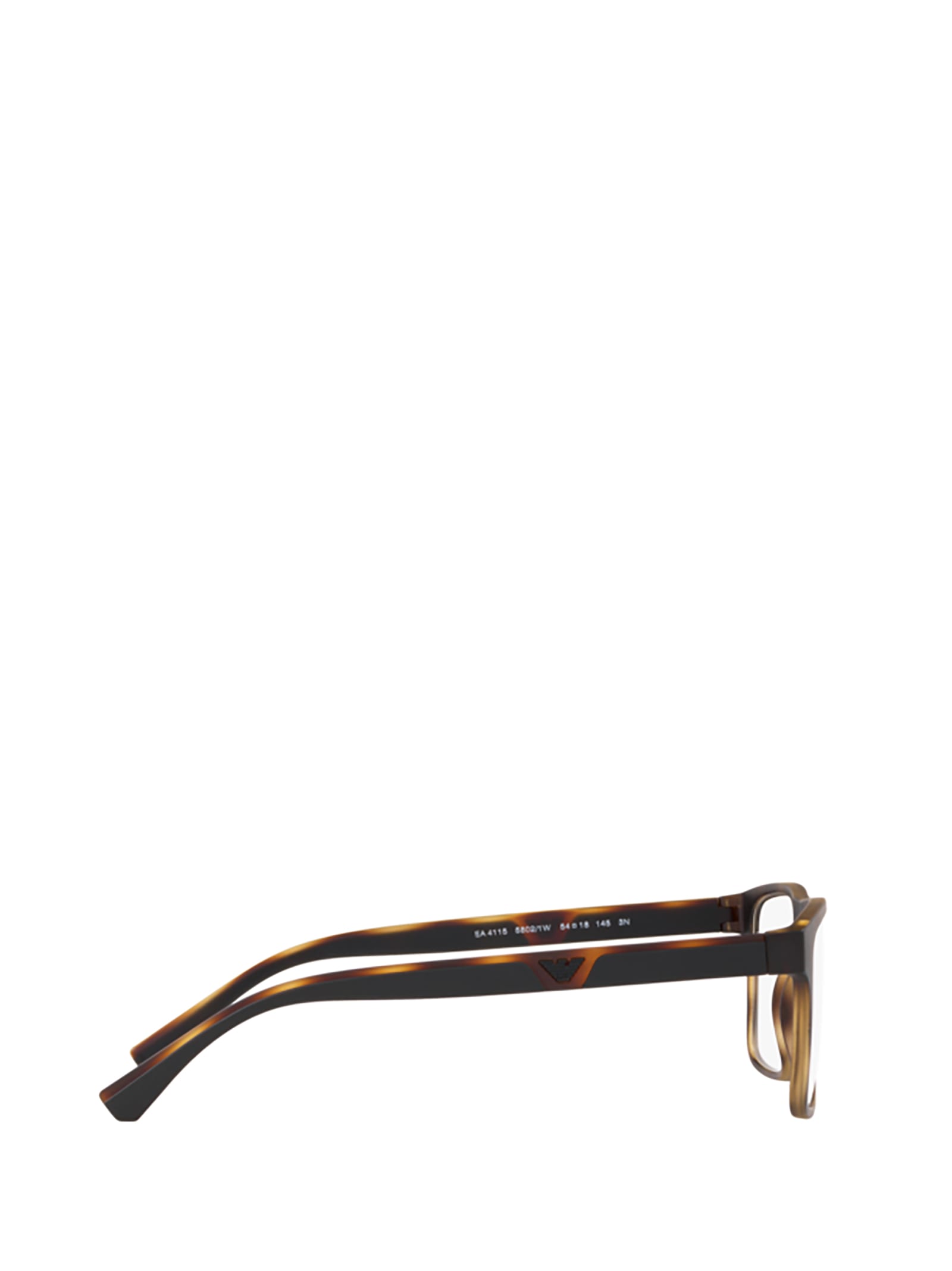 Shop Emporio Armani Ea4115 Matte Havana Glasses