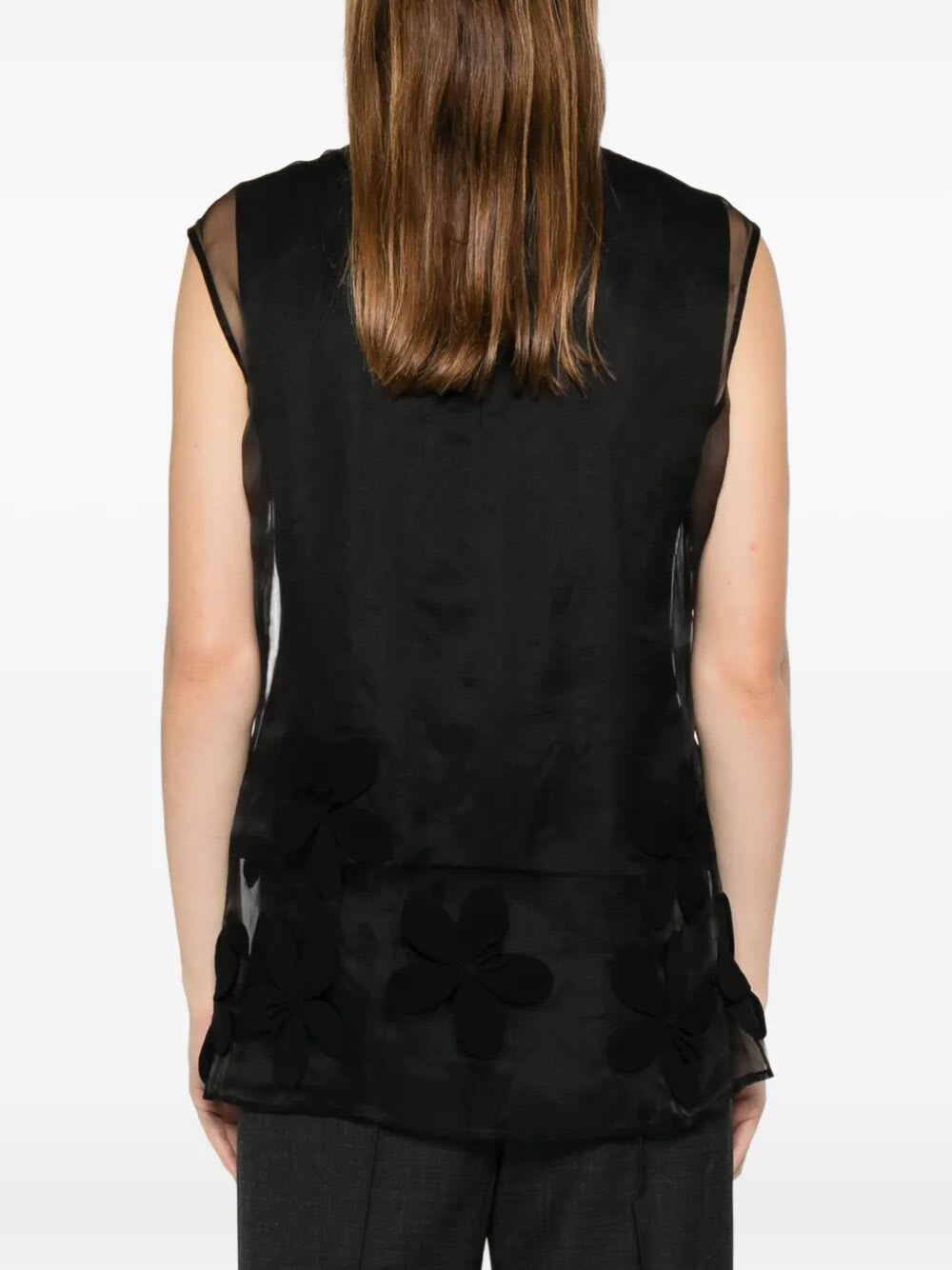 Liviana Conti Partenepe Blouse In Gray