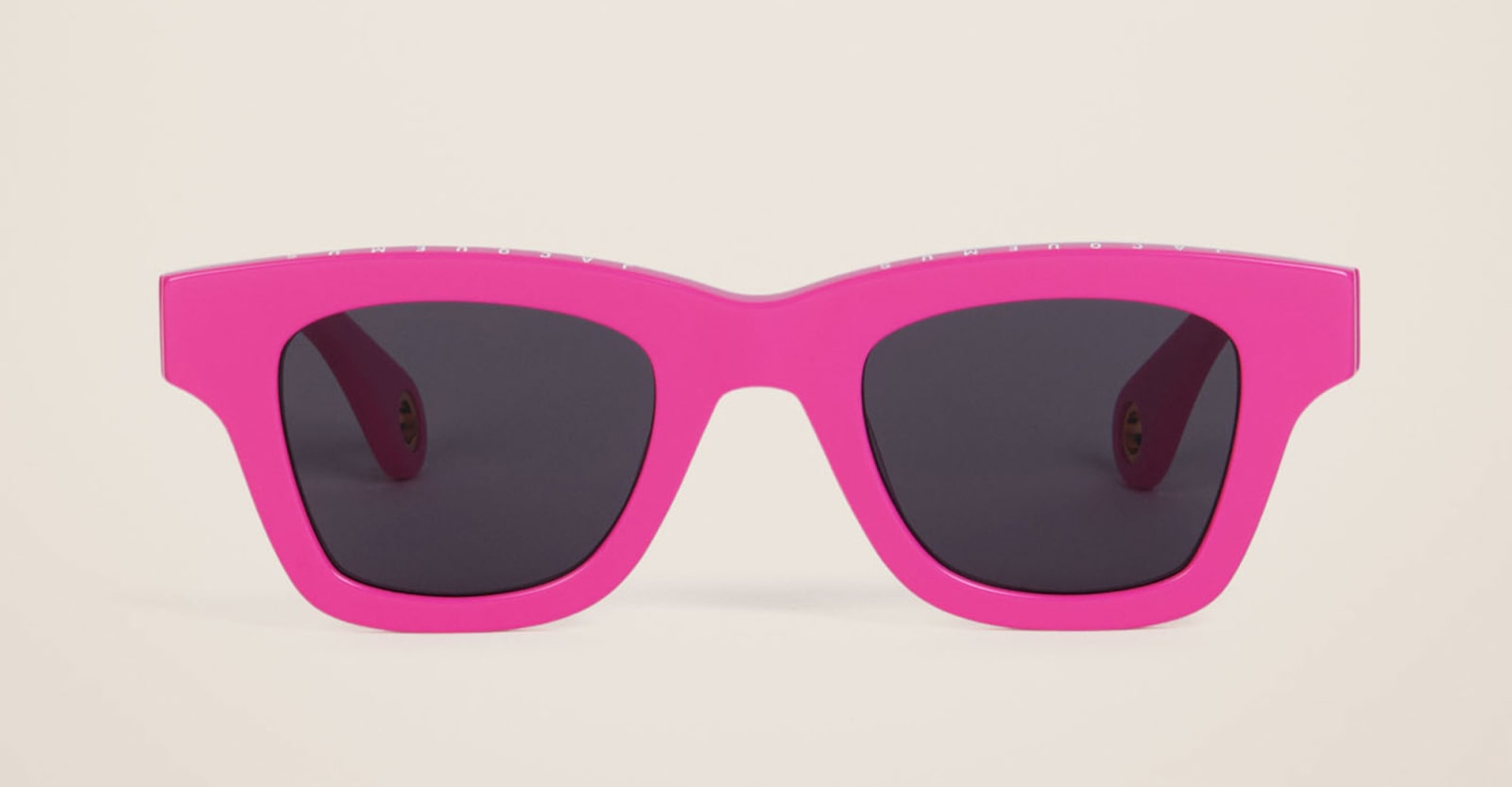 Shop Jacquemus Les Lunettes Nocio - Pink Sunglasses