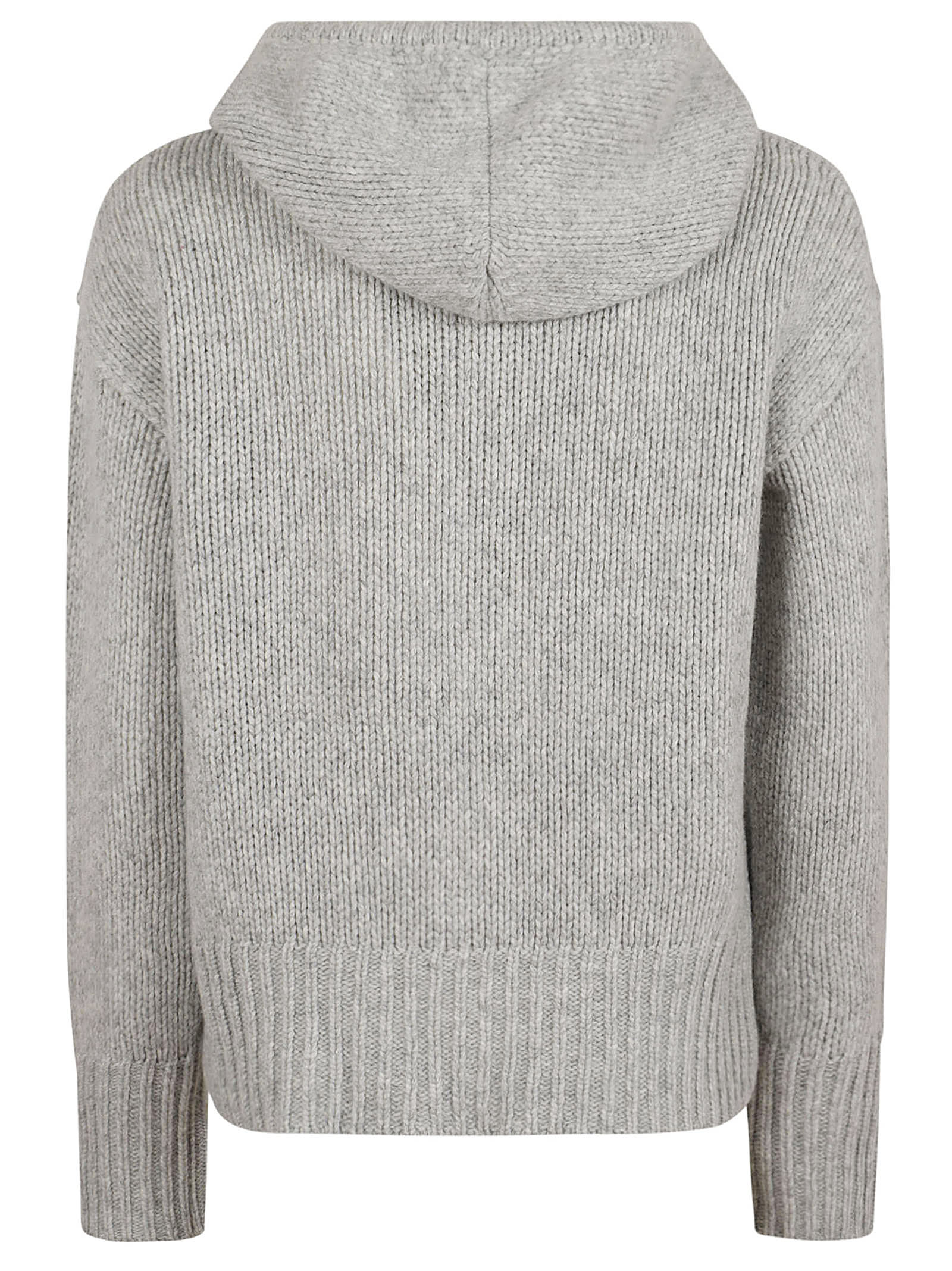 Forte Forte Forte_forte Hooded Wool Sweatshirt In Pearl
