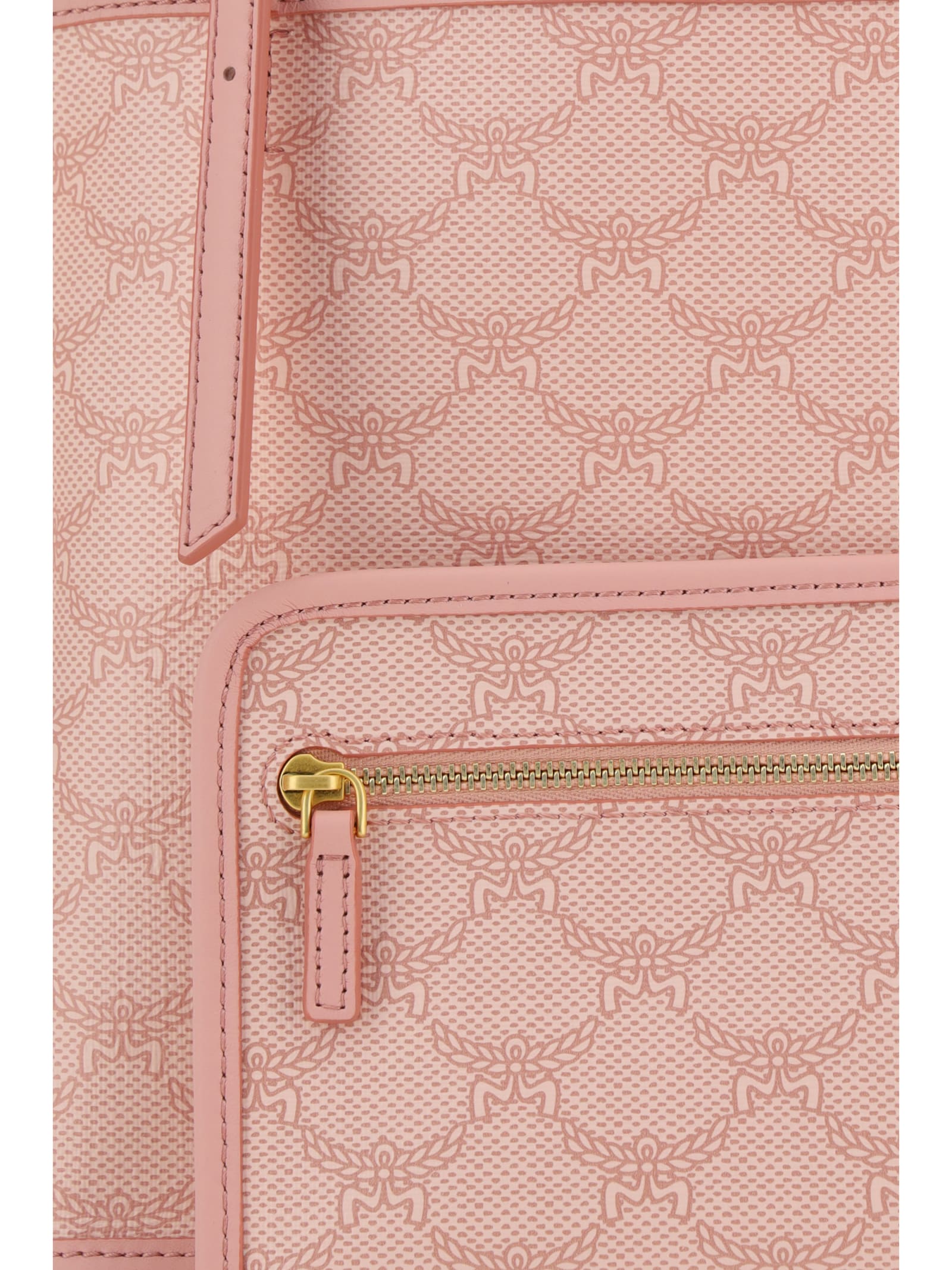 Mcm Laurel Shoulder Bag In Pink