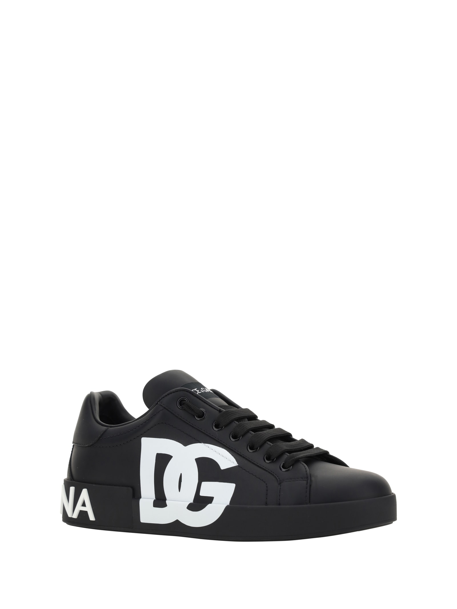 Shop Dolce & Gabbana Sneakers In Nero/nero