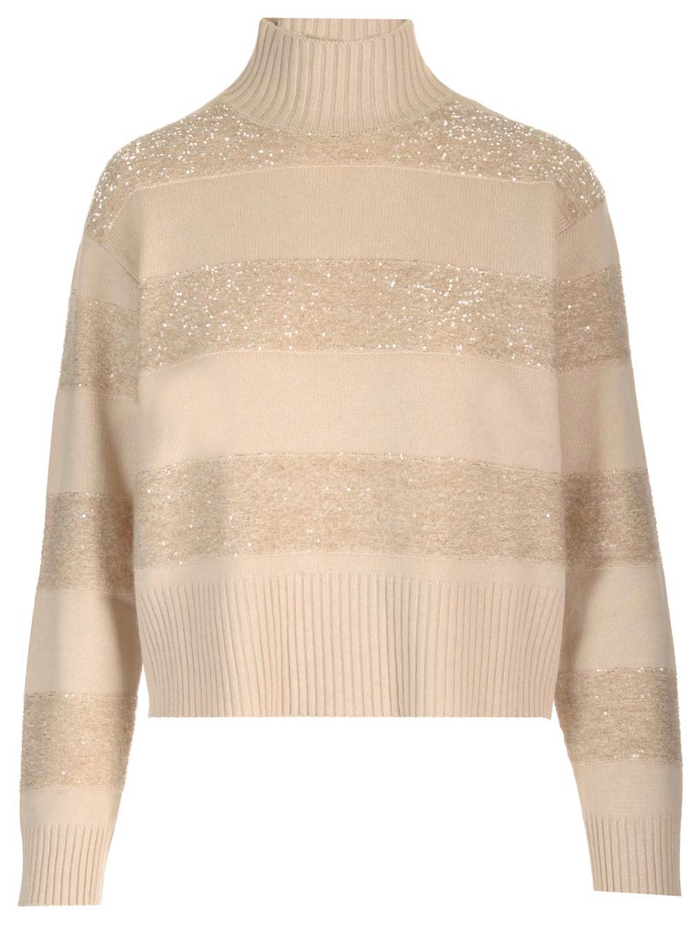Wool And Silk Knit Sweater