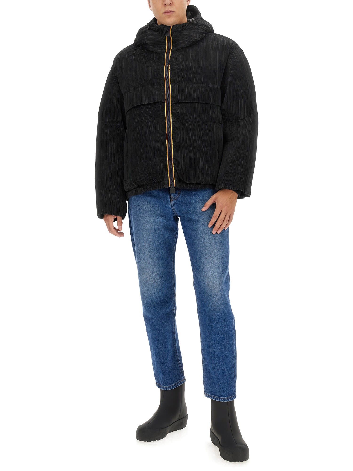 Shop K-way Claudeny Jacket In Black