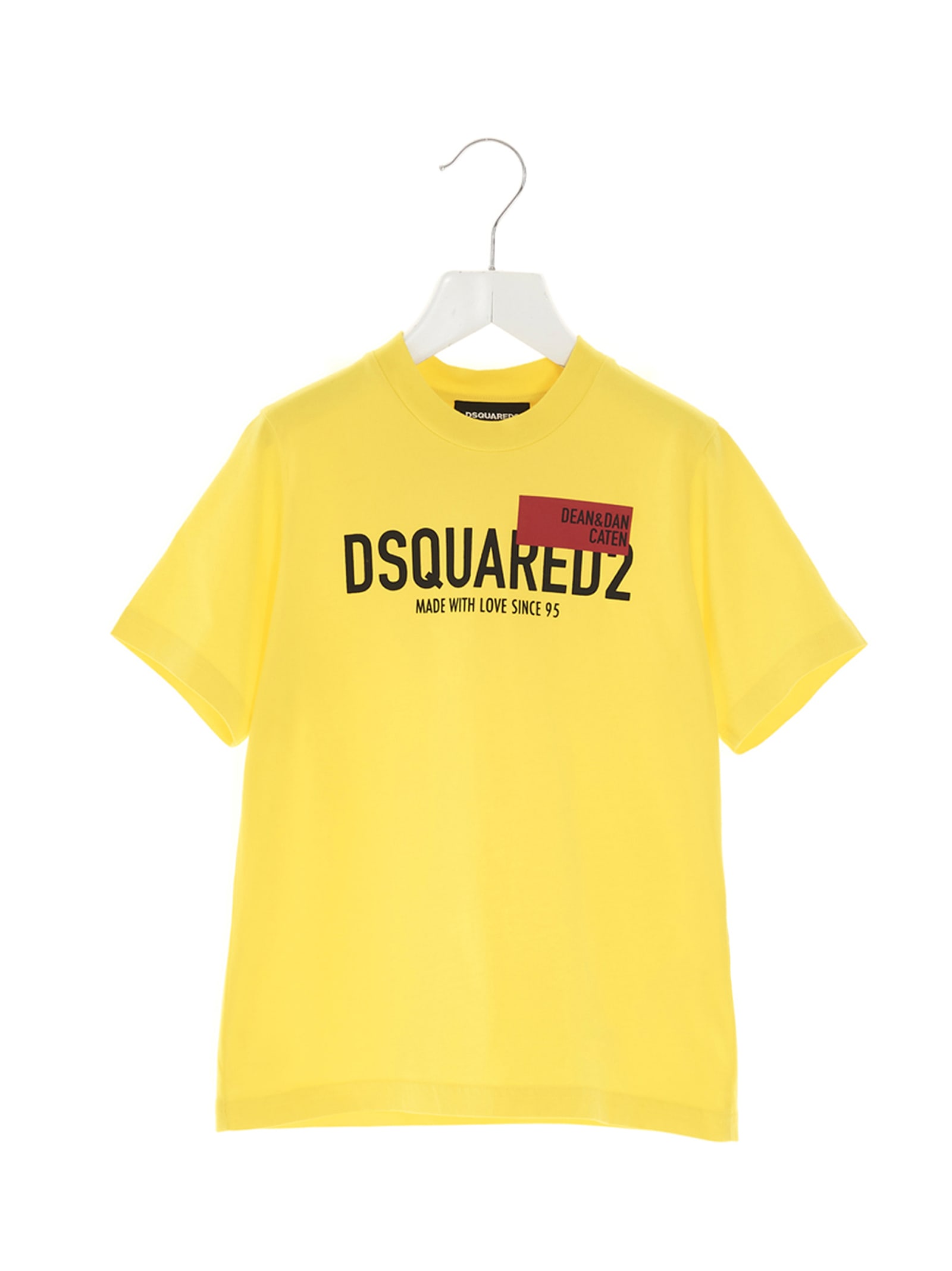 Dsquared2 Kids' T-shirt In Giallo