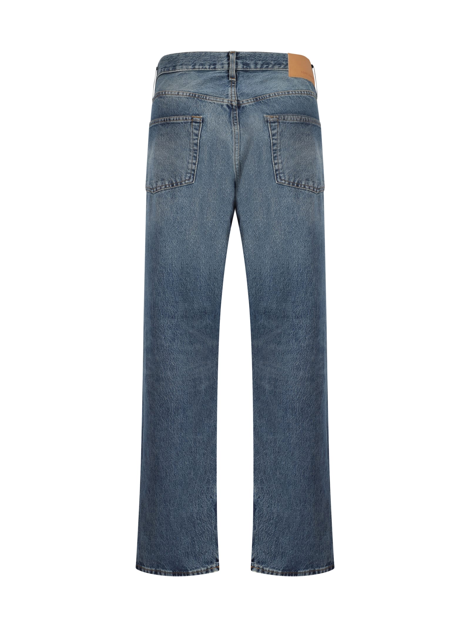 Shop Sunflower Jeans In Mid Blue