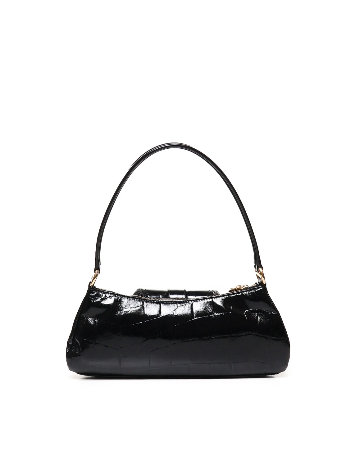 Chloé The 99 Leather Shoulder Bag In Black
