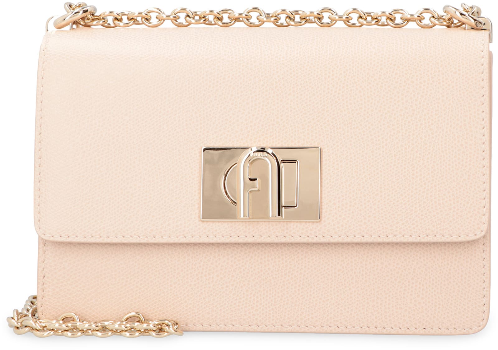 Shop Furla 1927 Leather Mini Crossbody Bag