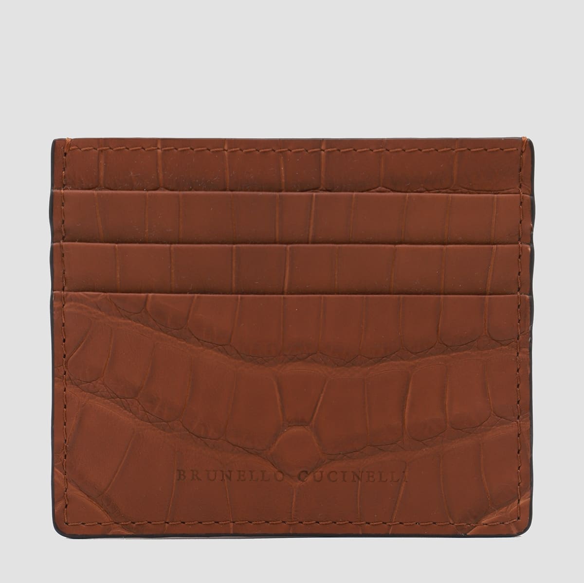 Brown Leather Cardholder