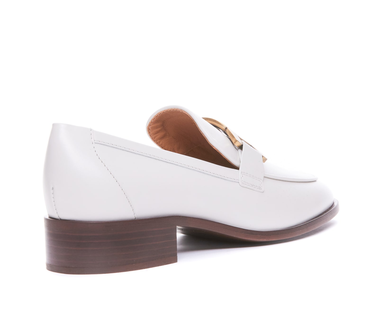 Shop Tod's Kate Loafers In White
