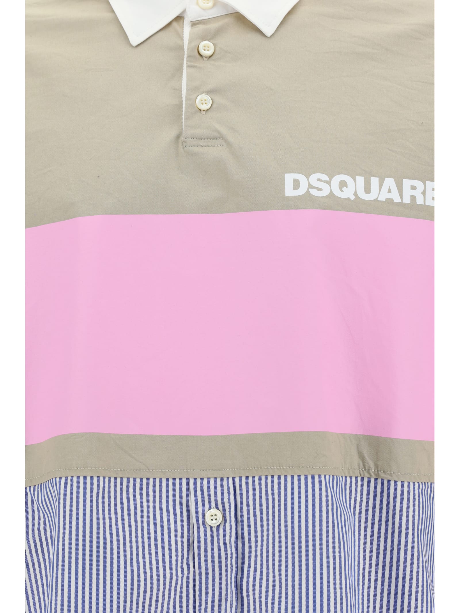 Shop Dsquared2 Shirt In Stone (beige)