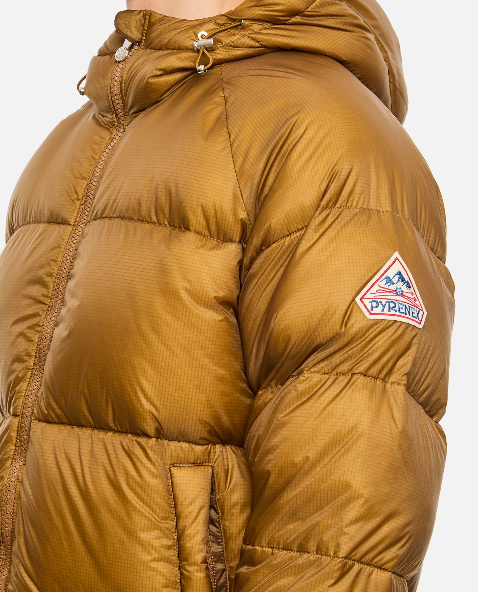 Shop Pyrenex Sten Ripstop Puffer Jacket In Brown