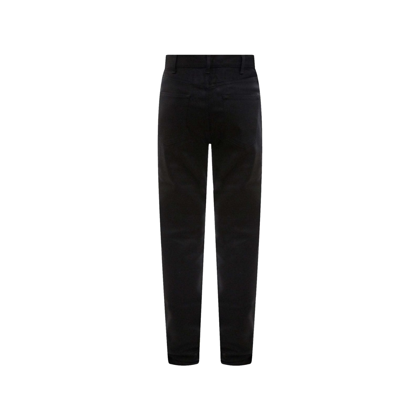 Shop Celine Skinny Low Rise Jeans In Black