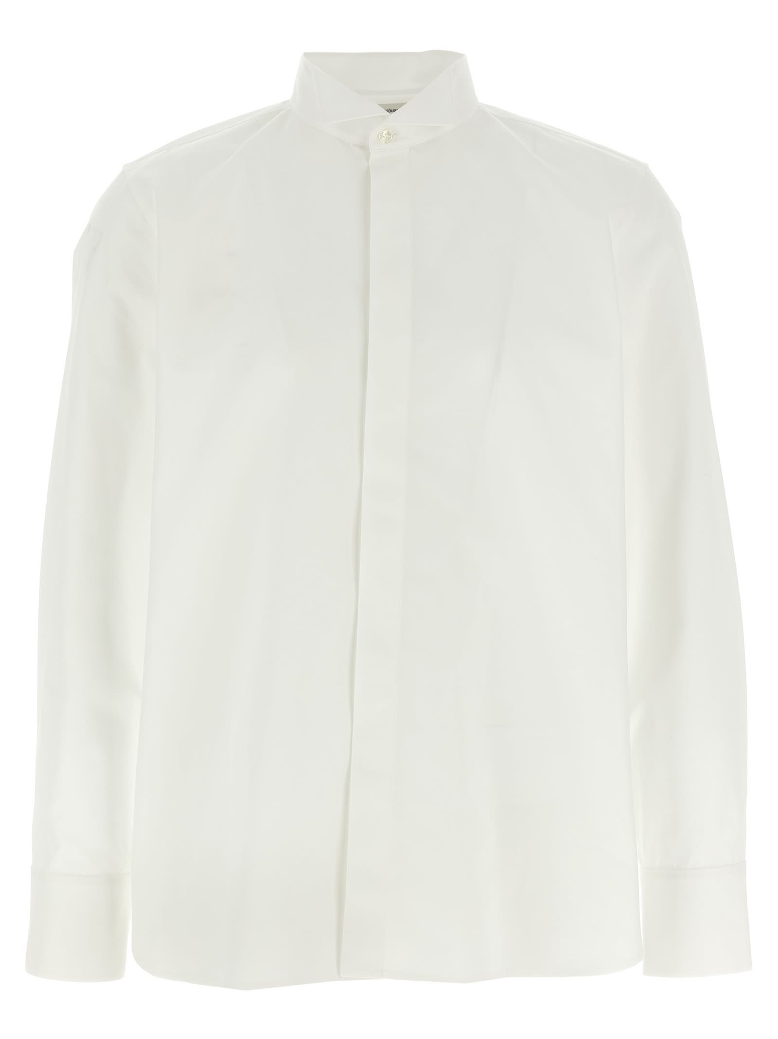Saint Laurent Flap Collar Shirt