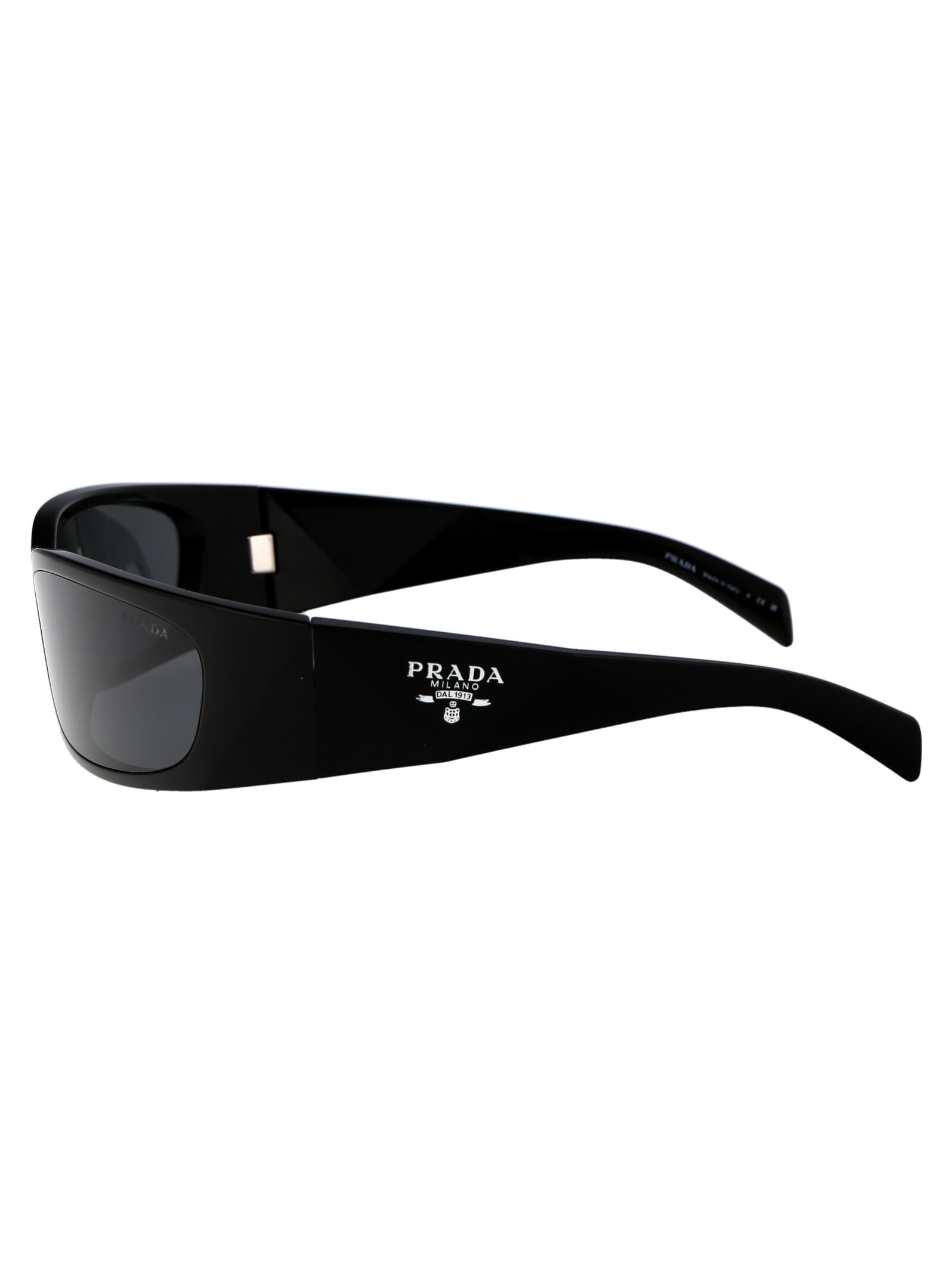 Shop Prada 0pr A19s Sunglasses In 1ab5s0 Black