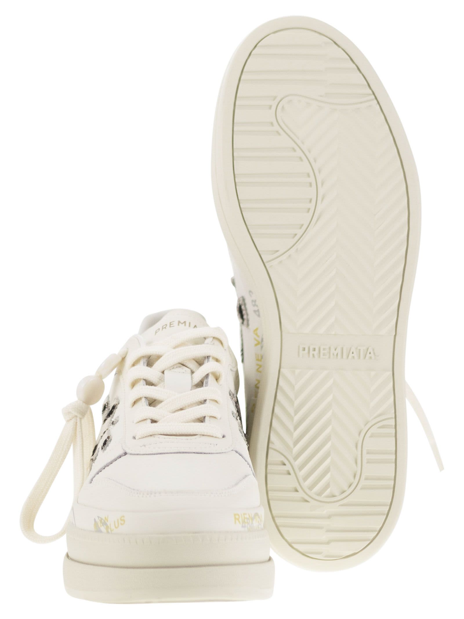 Premiata Micol Sneakers In White
