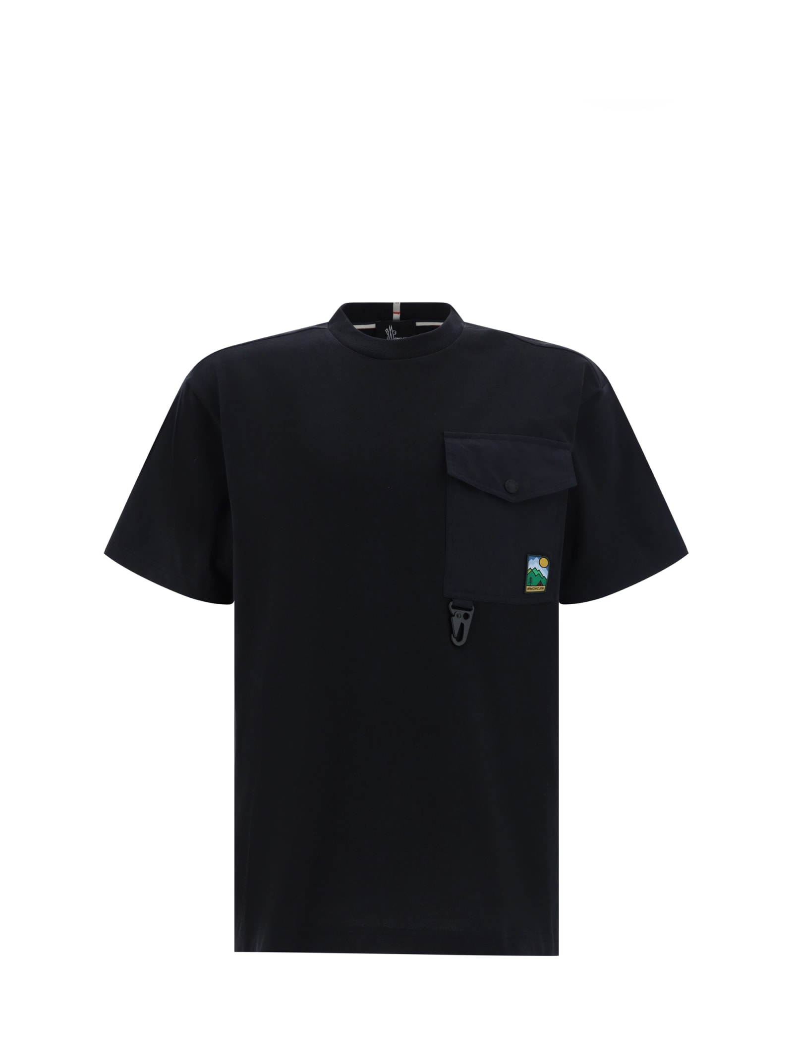 Shop Moncler T-shirt In 999