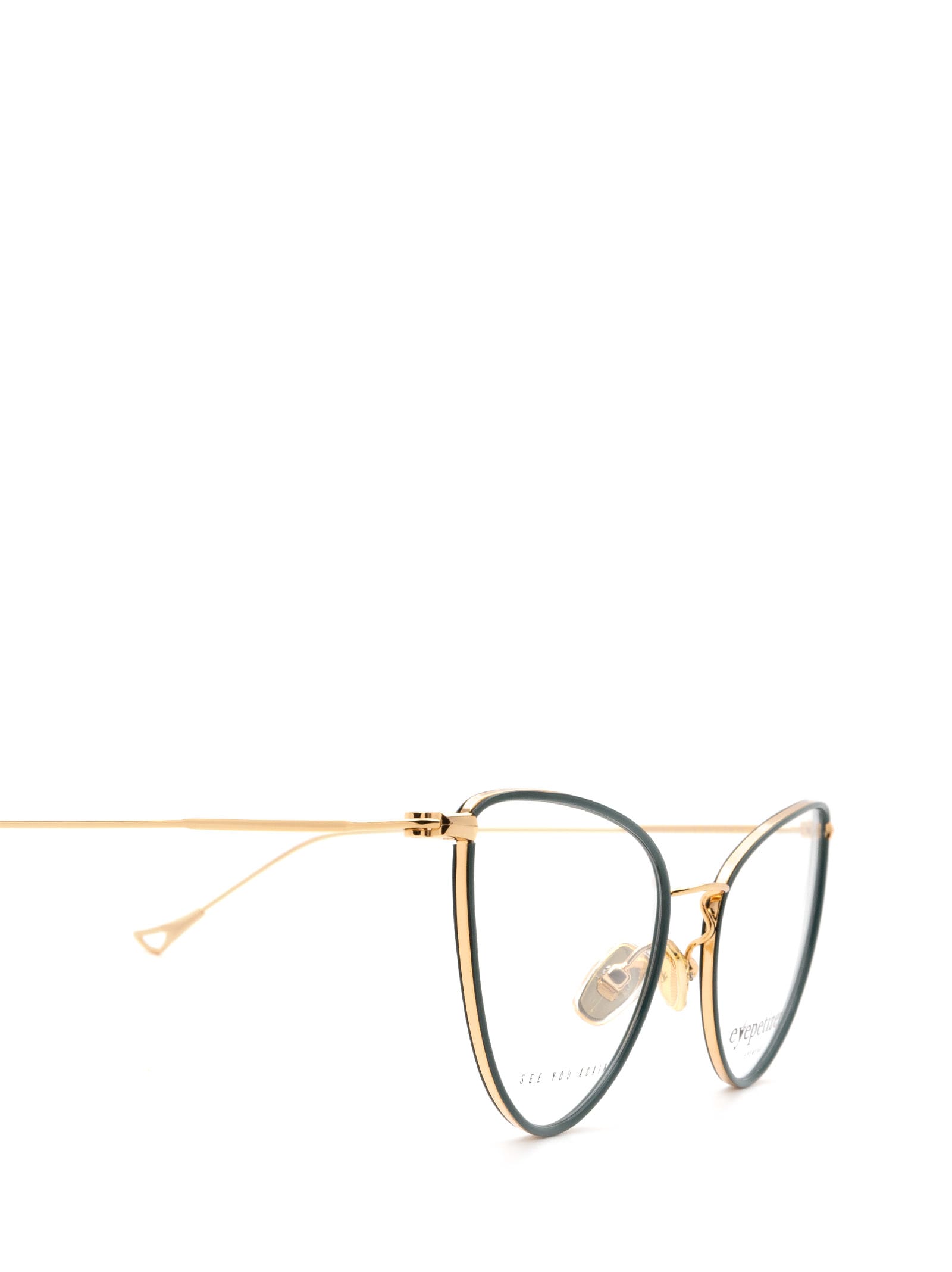 Shop Eyepetizer Cecile Sage Green Glasses