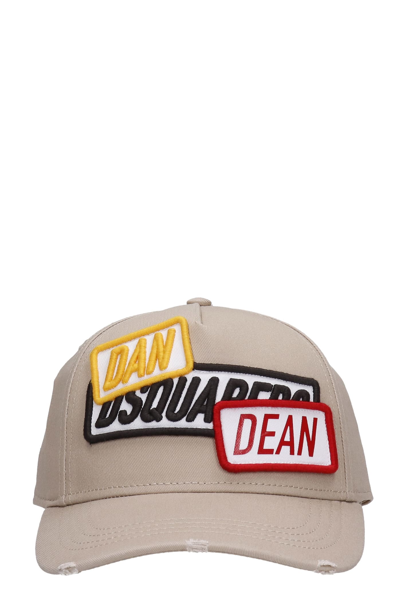 Dsquared2 Hats In Beige Cotton