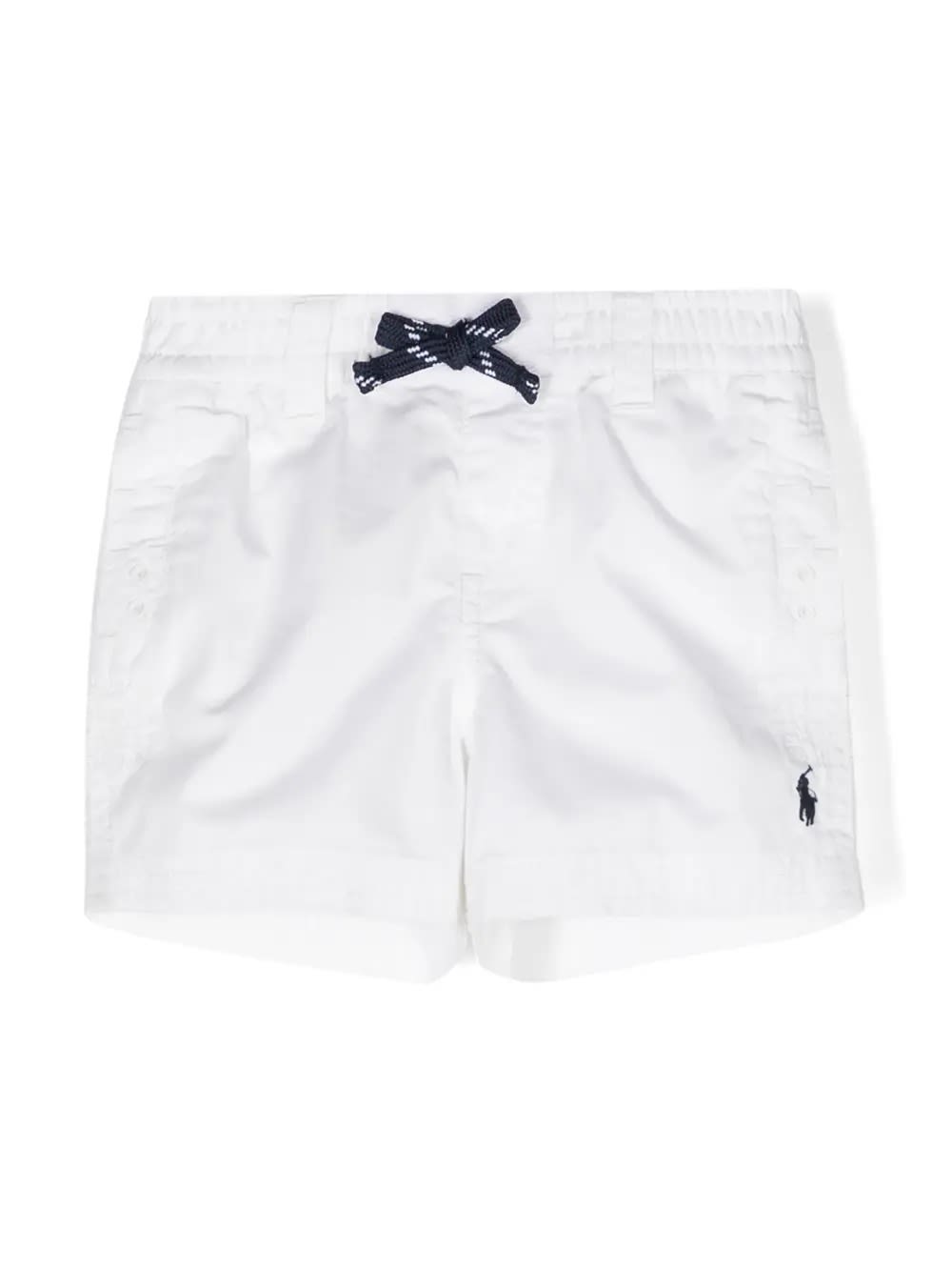 Shop Ralph Lauren White Cotton Chino Shorts