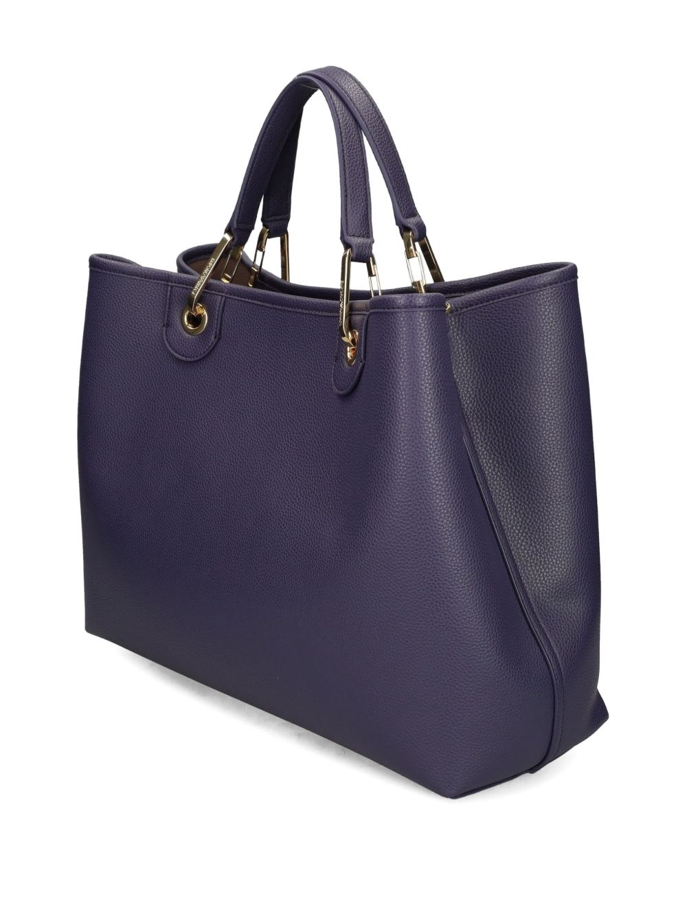 Emporio Armani Myea Medium Shopping Bag In Purple