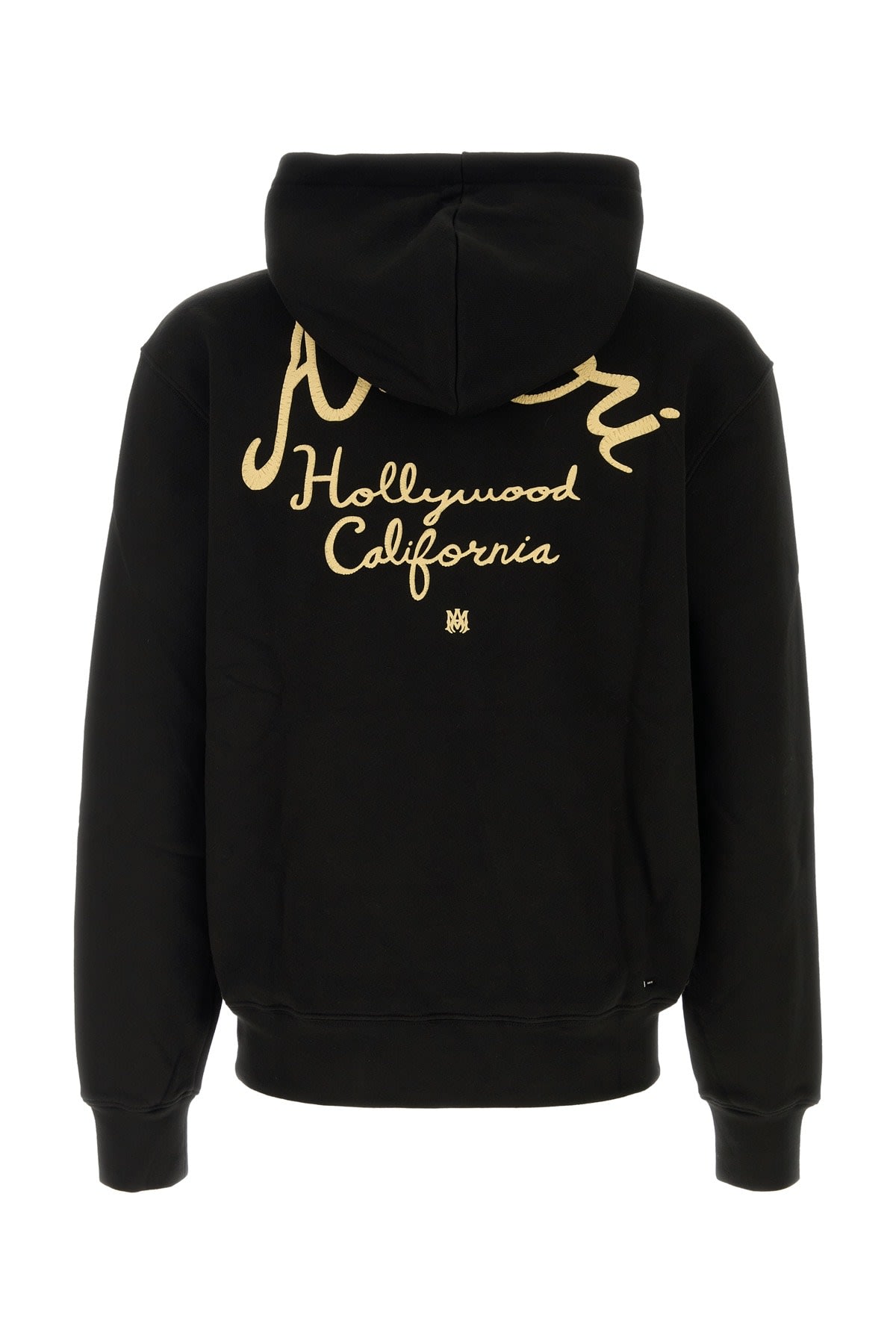 Shop Amiri Hollywood Hoodie In Black