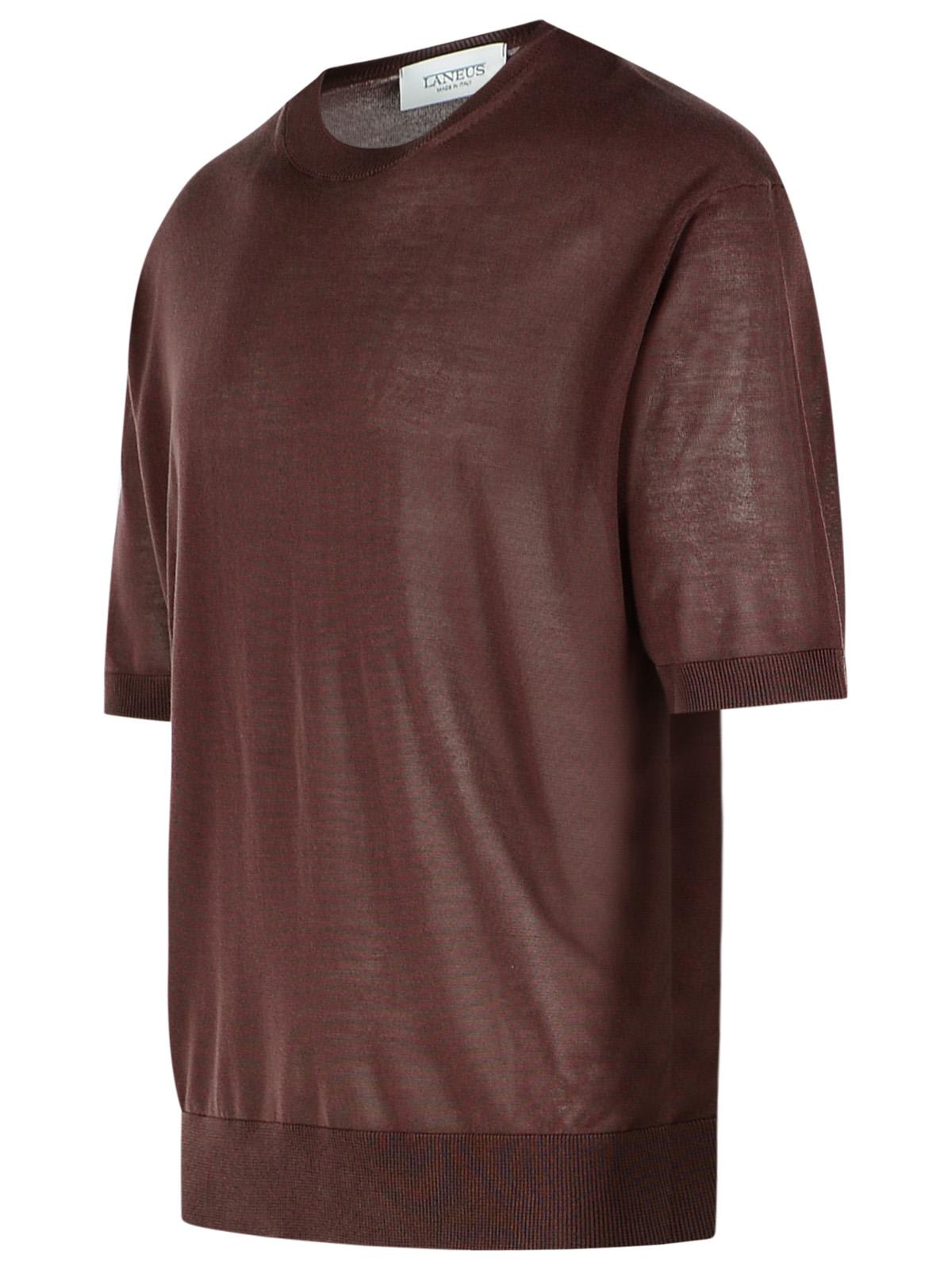 Laneus T-shirt In Brown