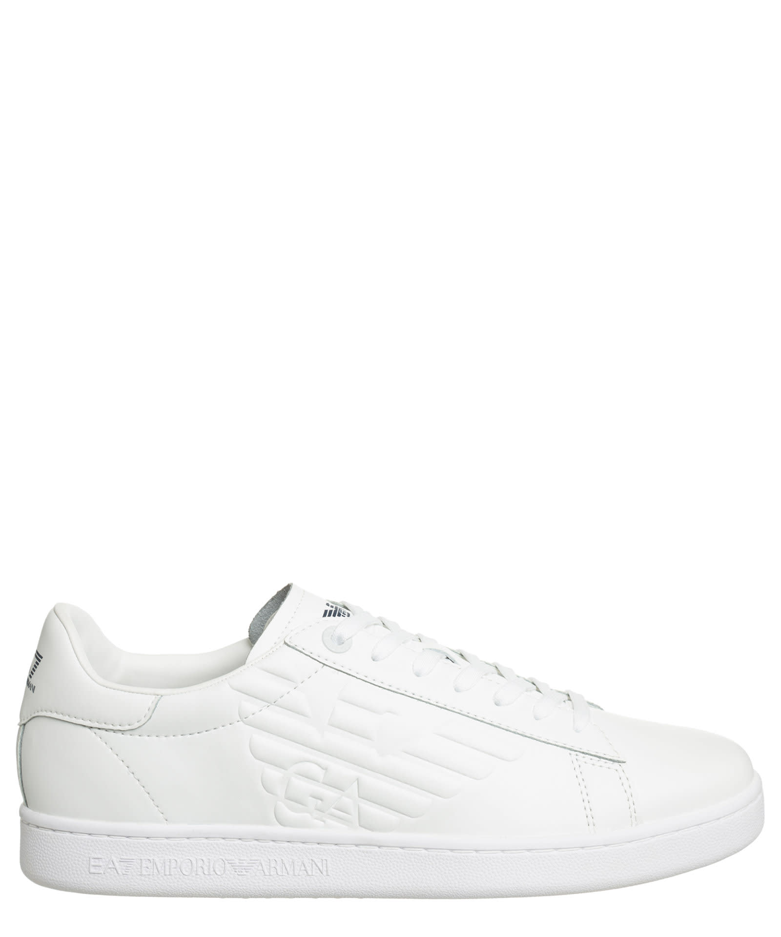 EA7 CLASSIC NEW CC LEATHER SNEAKERS