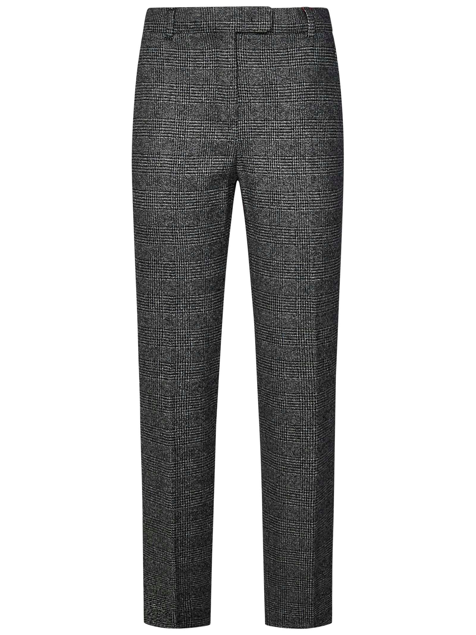 Shop Max Mara Maxmara Studio Gerico Trousers In Grey