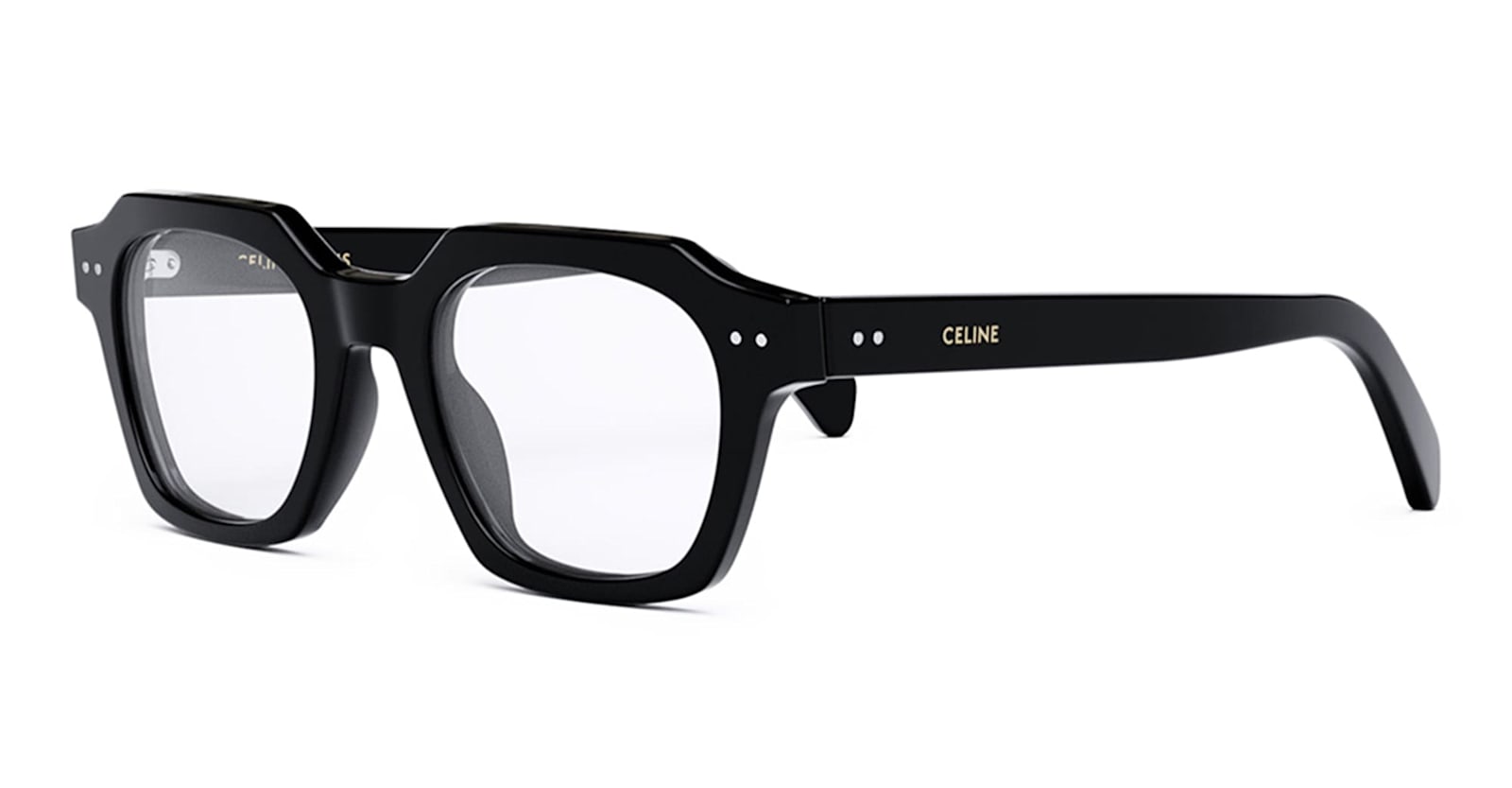 Celine Thin Cl50128i - Black Rx Glasses In Black