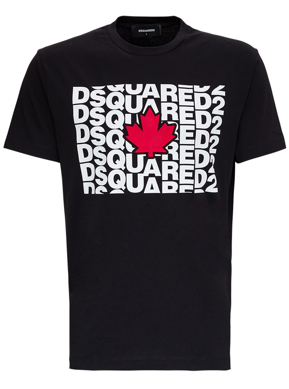 Click to view more detailed imagery on our partner's website Dsquared2 D2 Sway Jersey T-shirt In Black