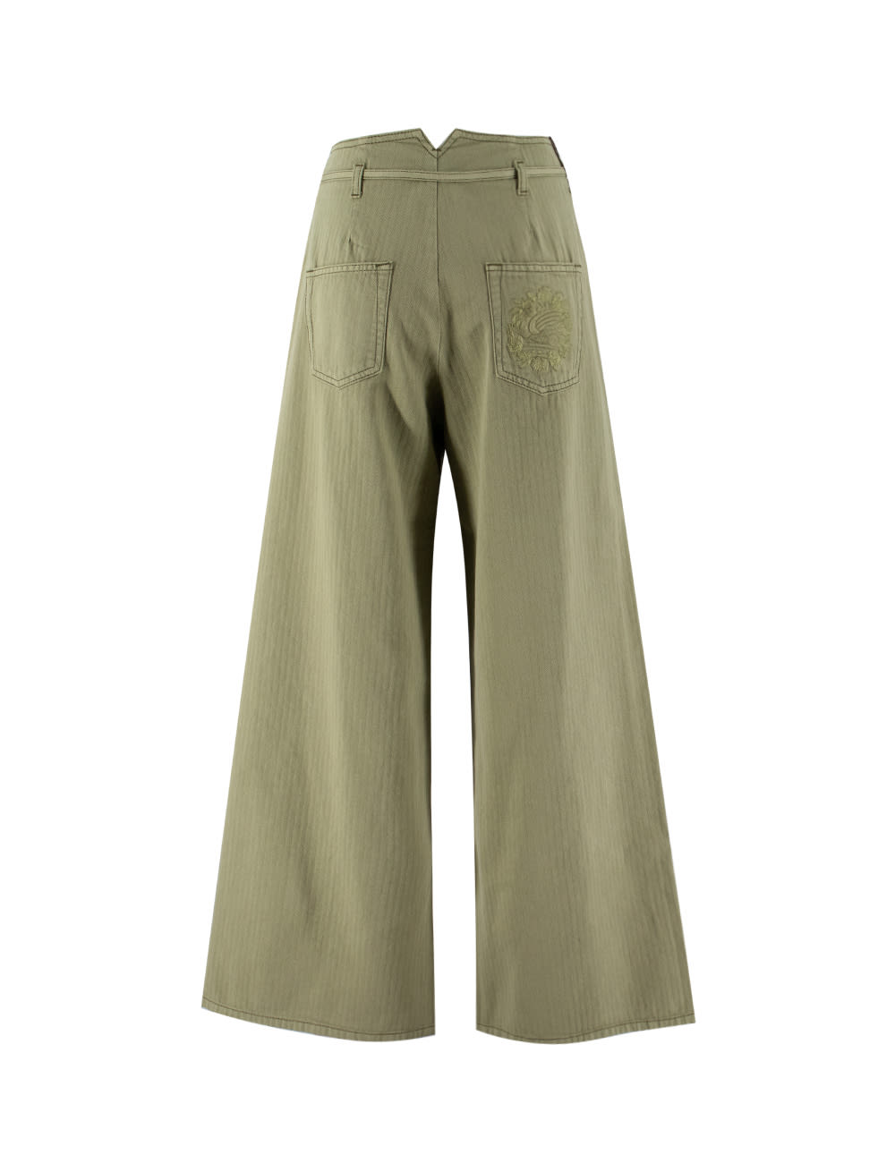 Shop Etro Jeans In Green